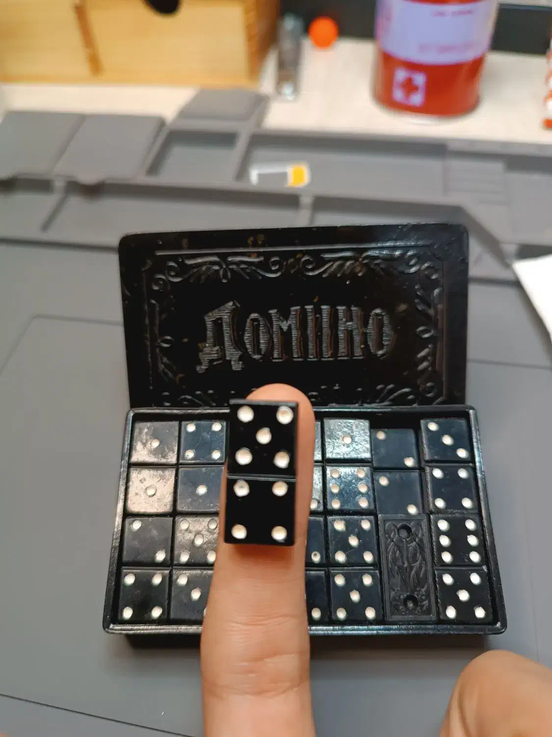 دومینو قدیمی روسی (کلکسیونی و کمیاب)|کلکسیون اشیاء عتیقه|رشت, فلسطین|دیوار