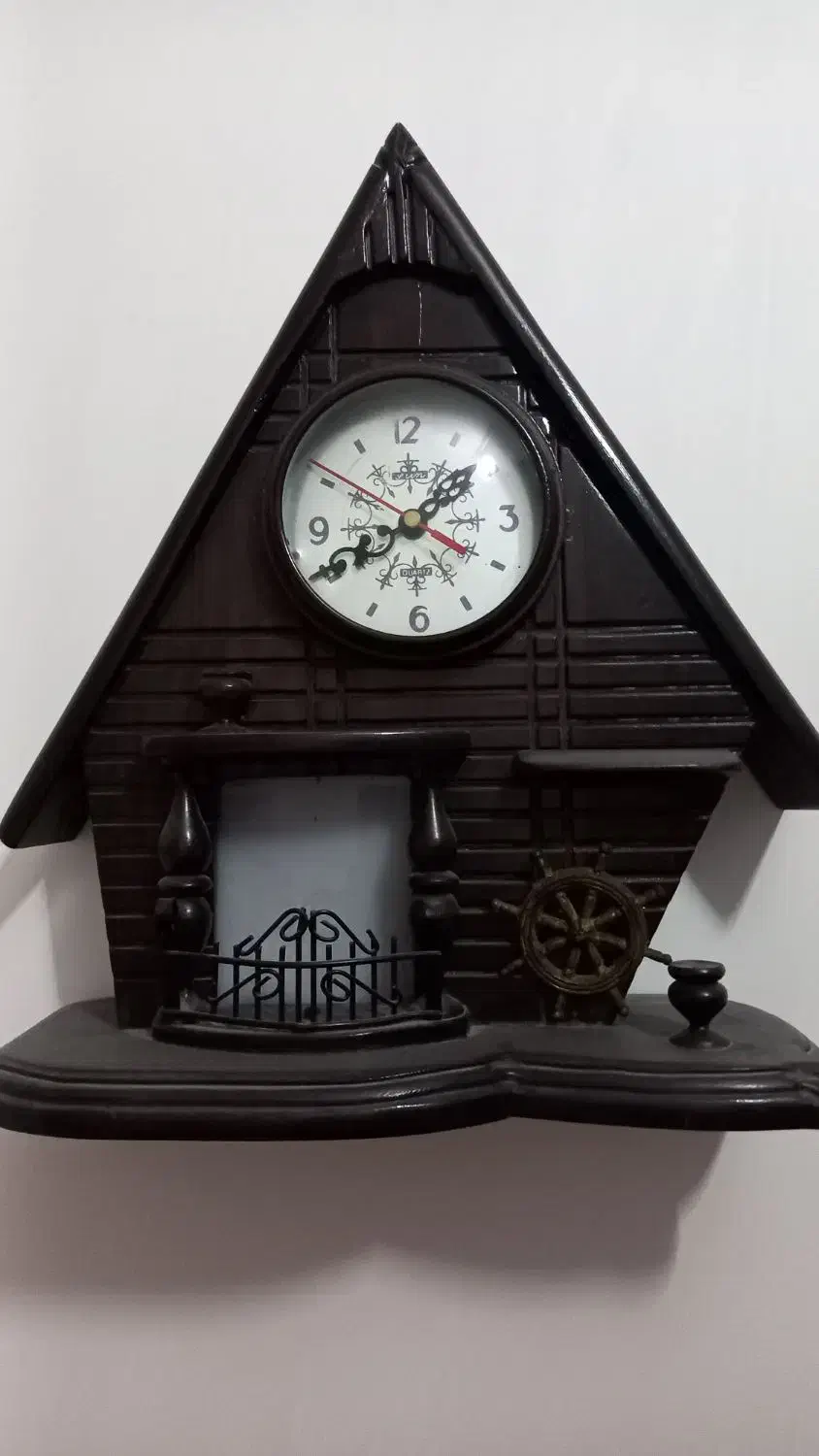 ساعت چوبی قدیمی|ساعت دیواری و تزئینی|رشت, فلسطین|دیوار