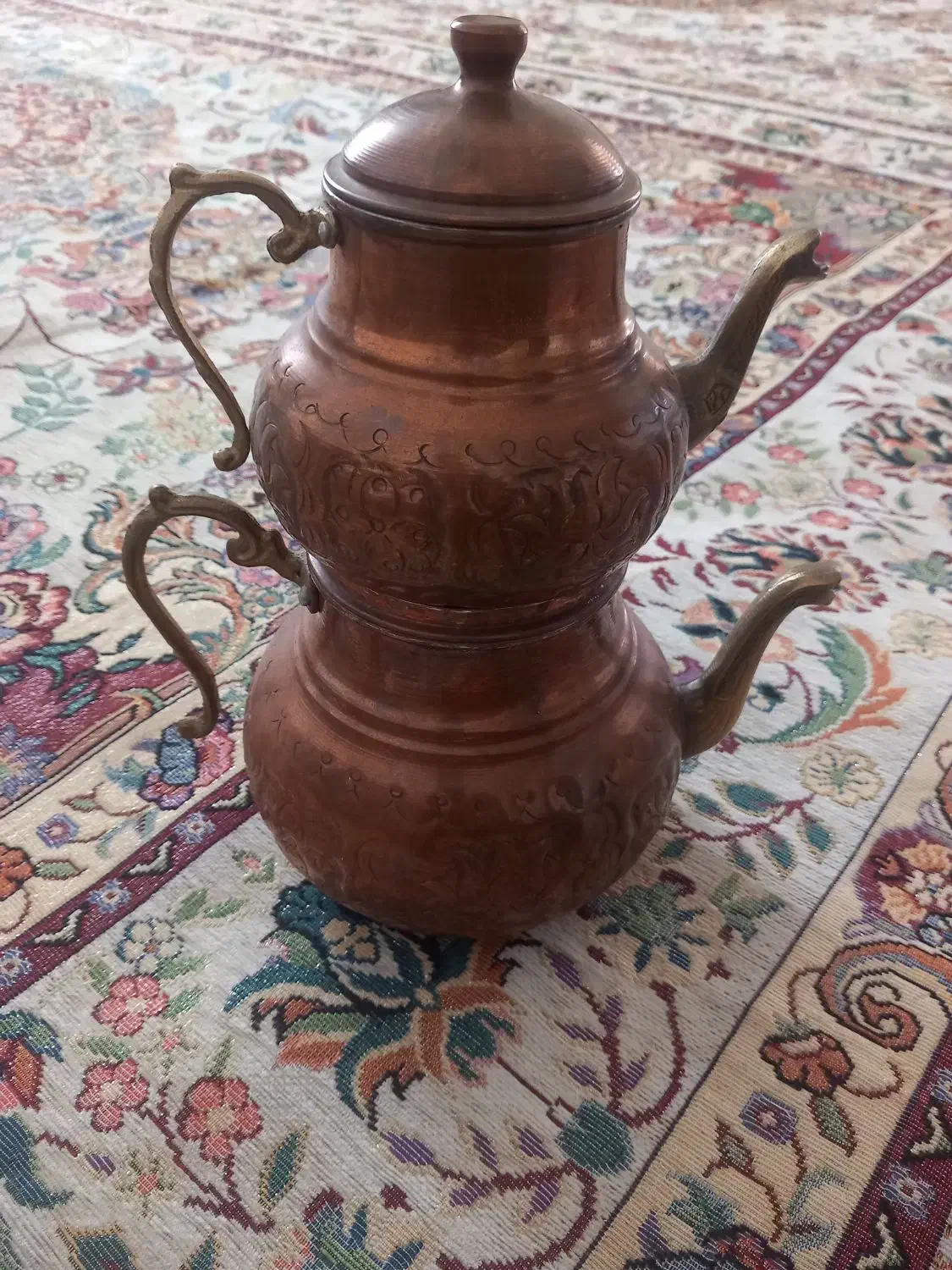 کتری وقوری مس اصلان استفاده نشده|قوری، کتری، قهوهساز دستی|سنندج, |دیوار