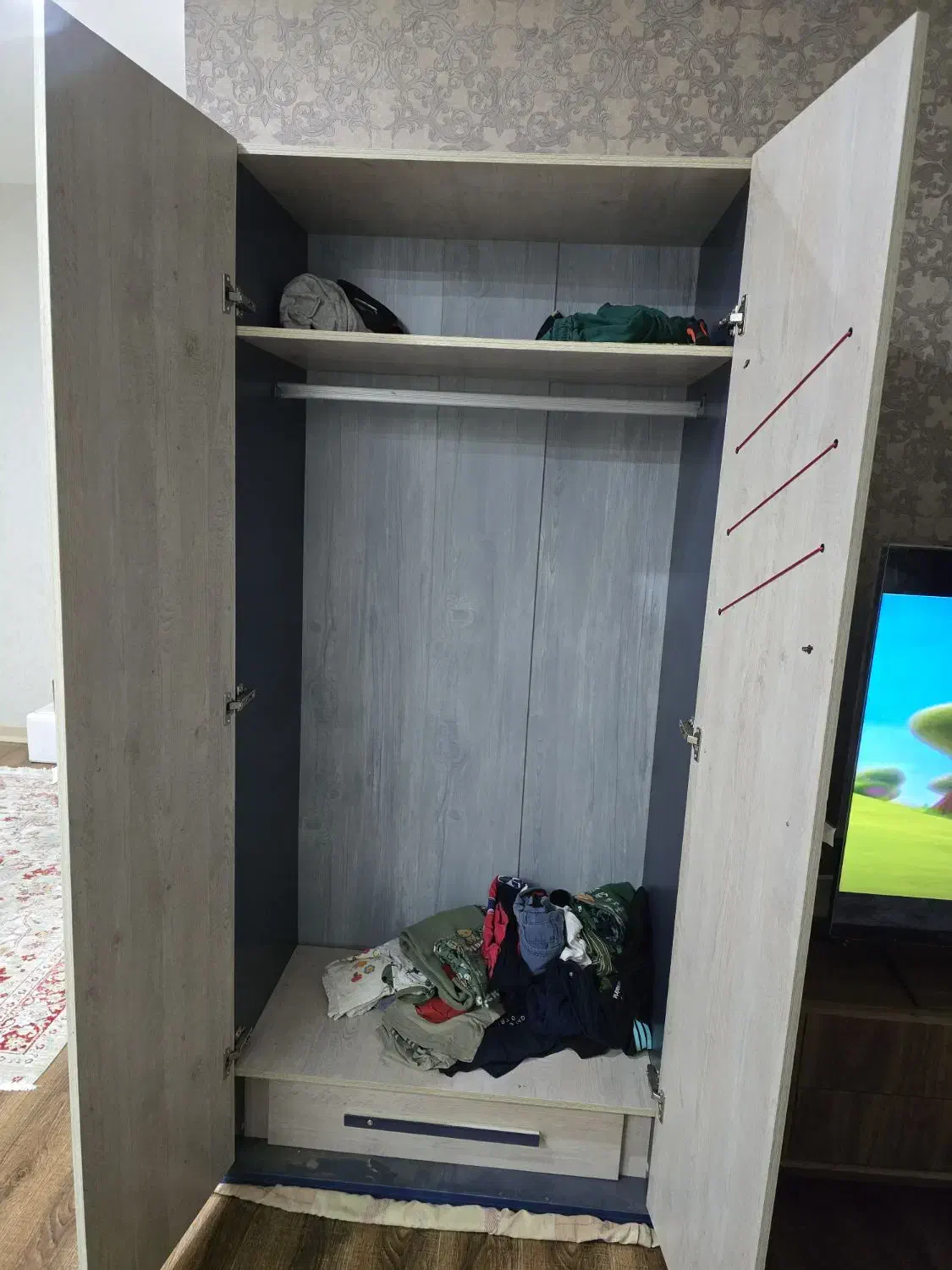 کمد سناچوب|جاکفشی، کمد، دراور|بهبهان, |دیوار