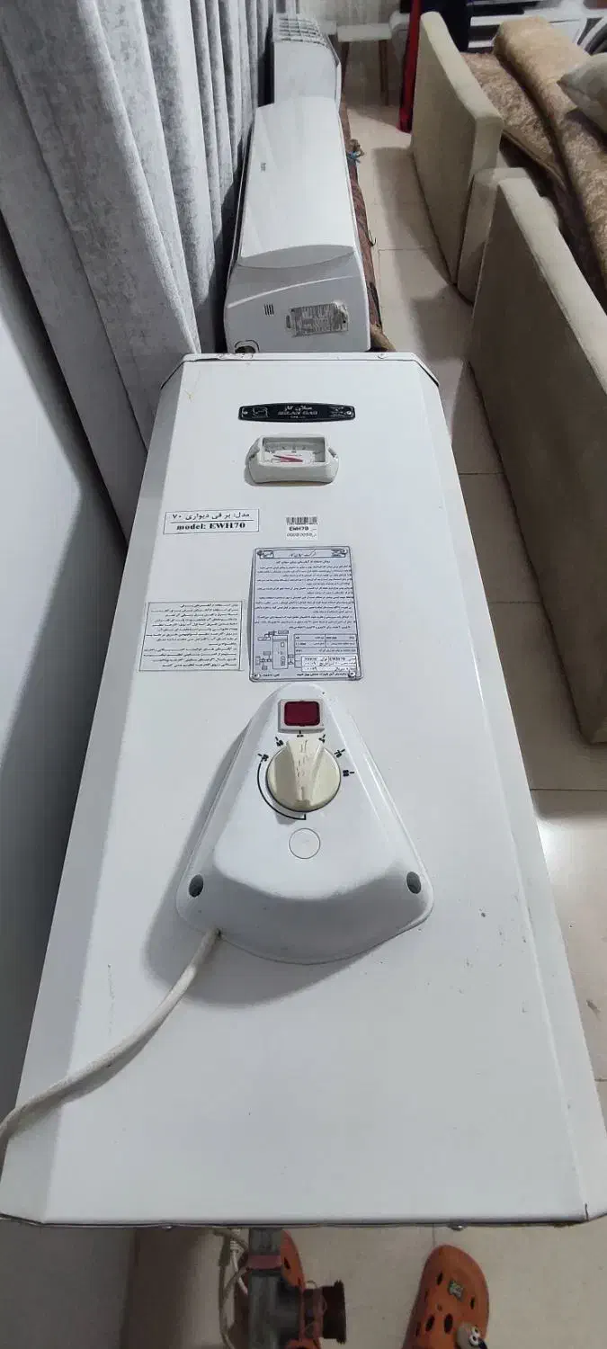 آبگرمکن برقی میلان گاز|آبگرمکن، پکیج، شوفاژ|آمل, |دیوار