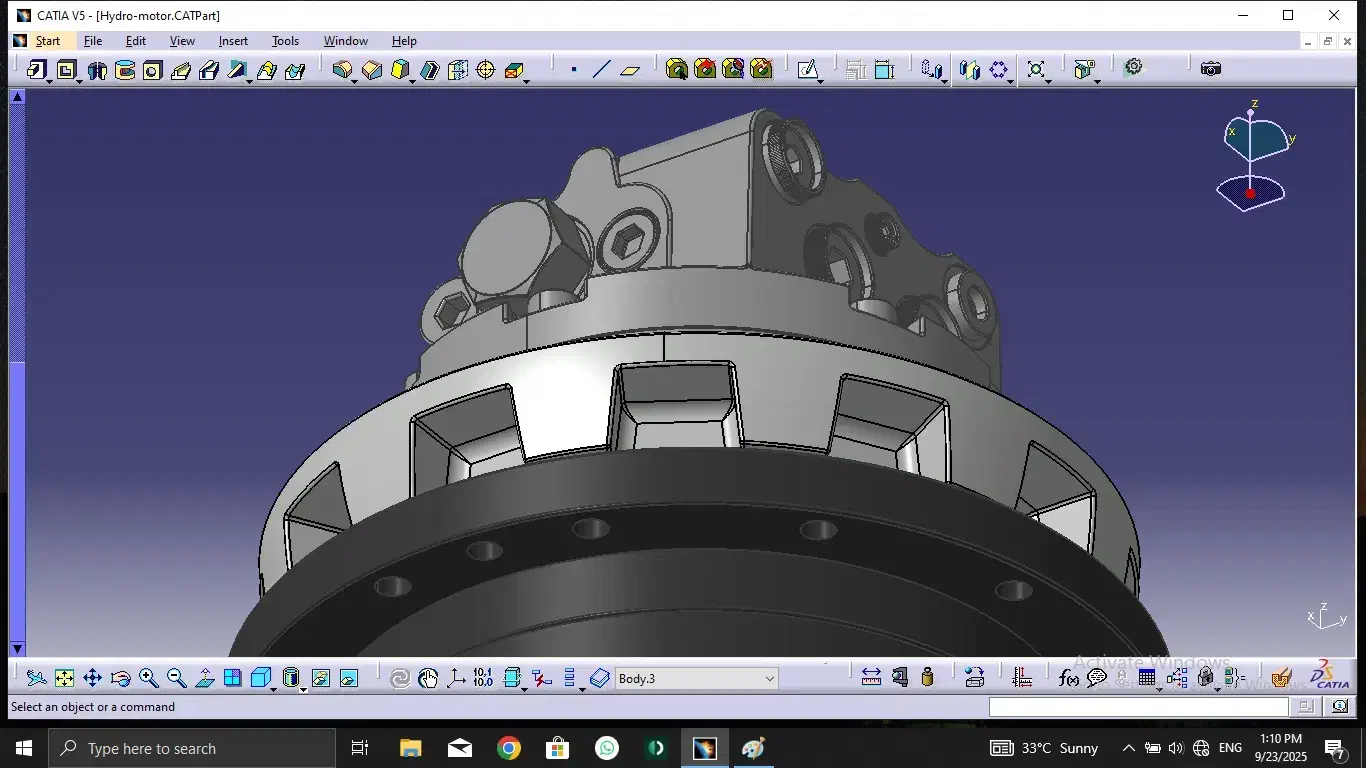طراحی و مدلسازی سه بعدی قطعات با نرم افزار CATIA|خدمات رایانه‌ای و موبایل|اصفهان, گلزار|دیوار