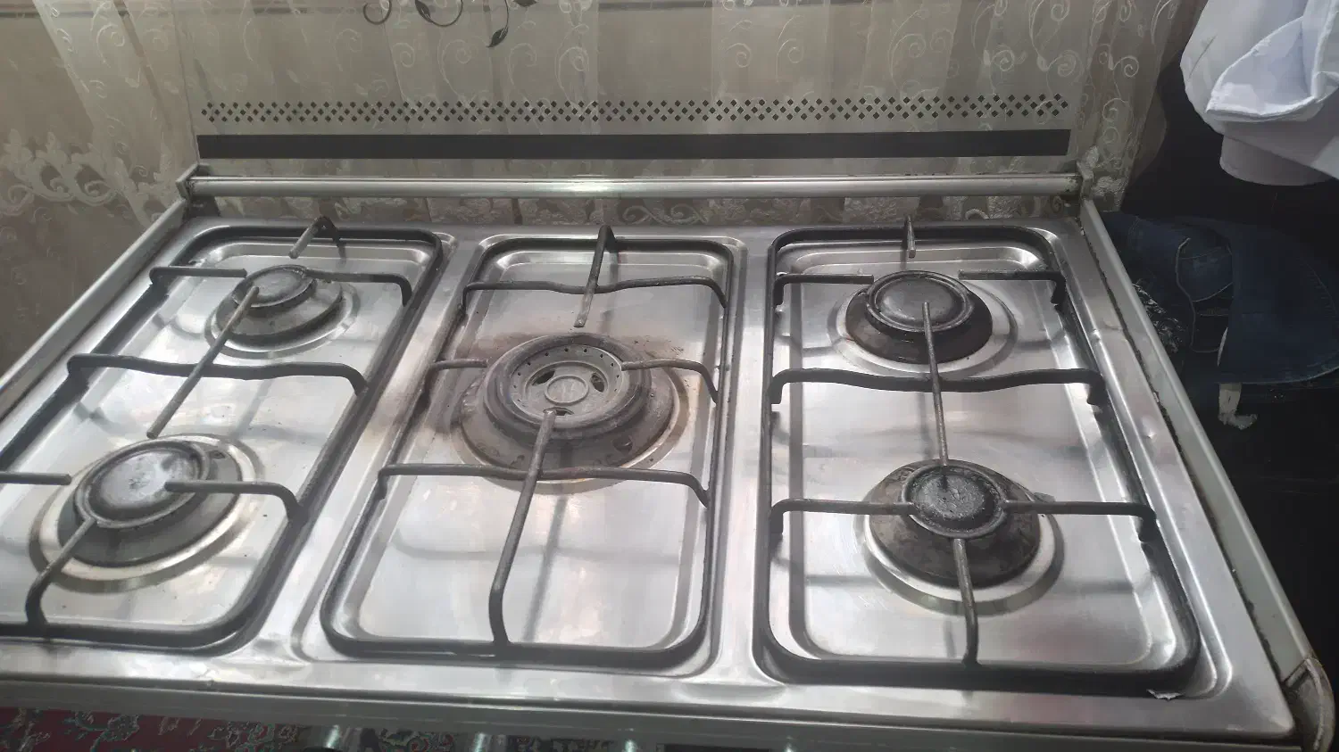 اجاق گاز پنج شعله درحدنو|اجاق گاز و لوازم برقی پختوپز|صائین قلعه, |دیوار