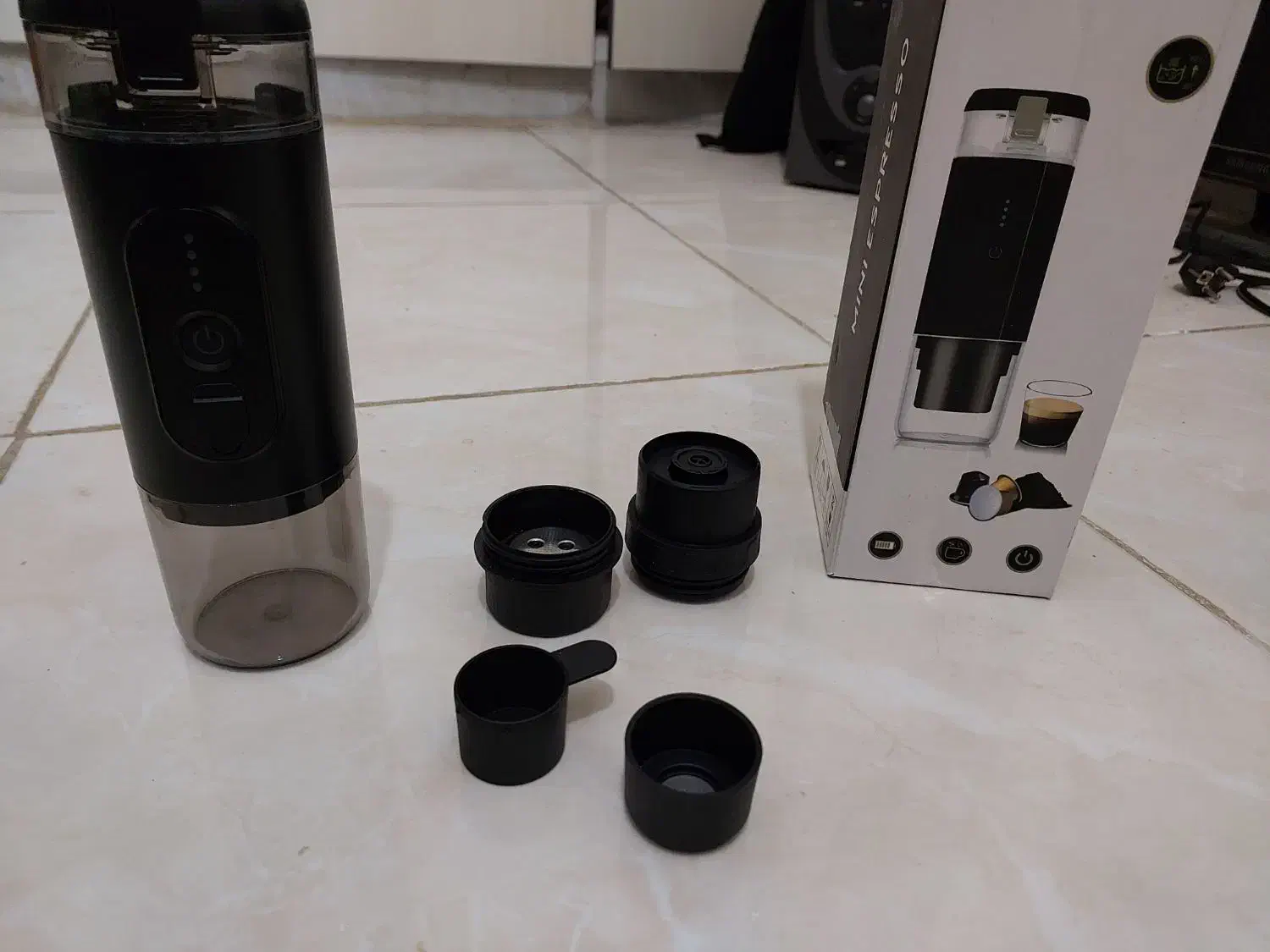 مینی اسپرسوساز شارژی|سماور، چای‌ساز، قهوه‌ساز|شاهین‌شهر, نظامی|دیوار