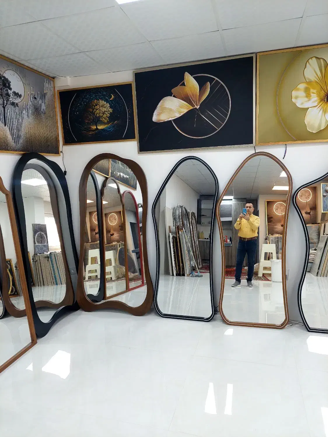 آینه قدی پینترسی|آینه|گنبد کاووس, |دیوار