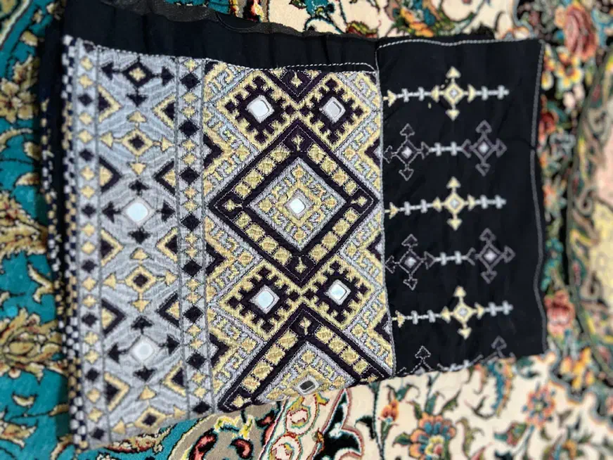 زیاستین ابریشمی دوز مات|لباس|ایرانشهر, |دیوار