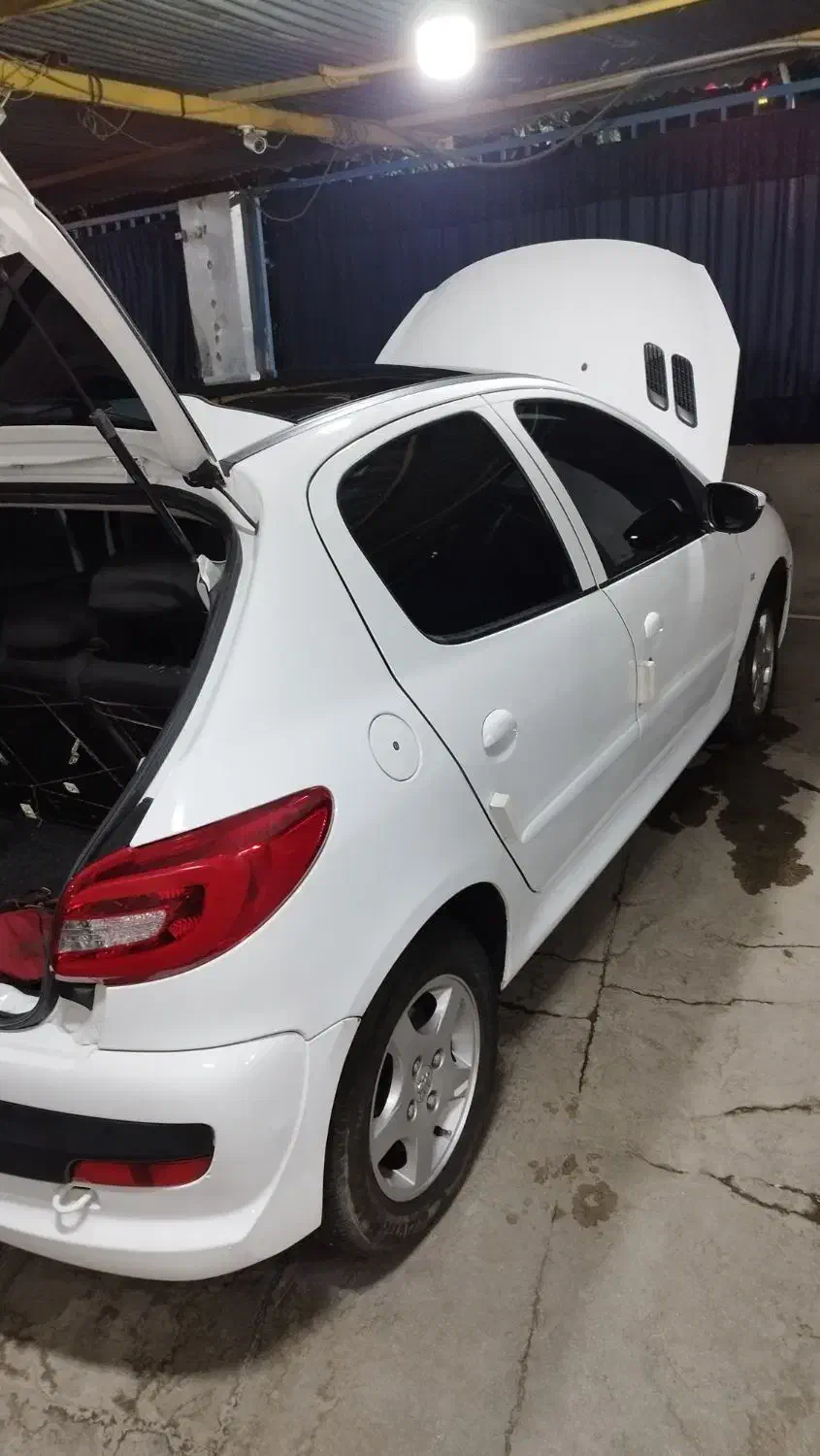 207پانامرا دنده TU5 فرمان برقی|خودرو سواری و وانت|زرند, |دیوار