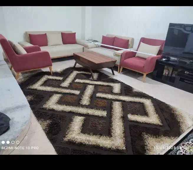 فرش شگی پرز دار بلند جنس ترک|فرش|جم, |دیوار