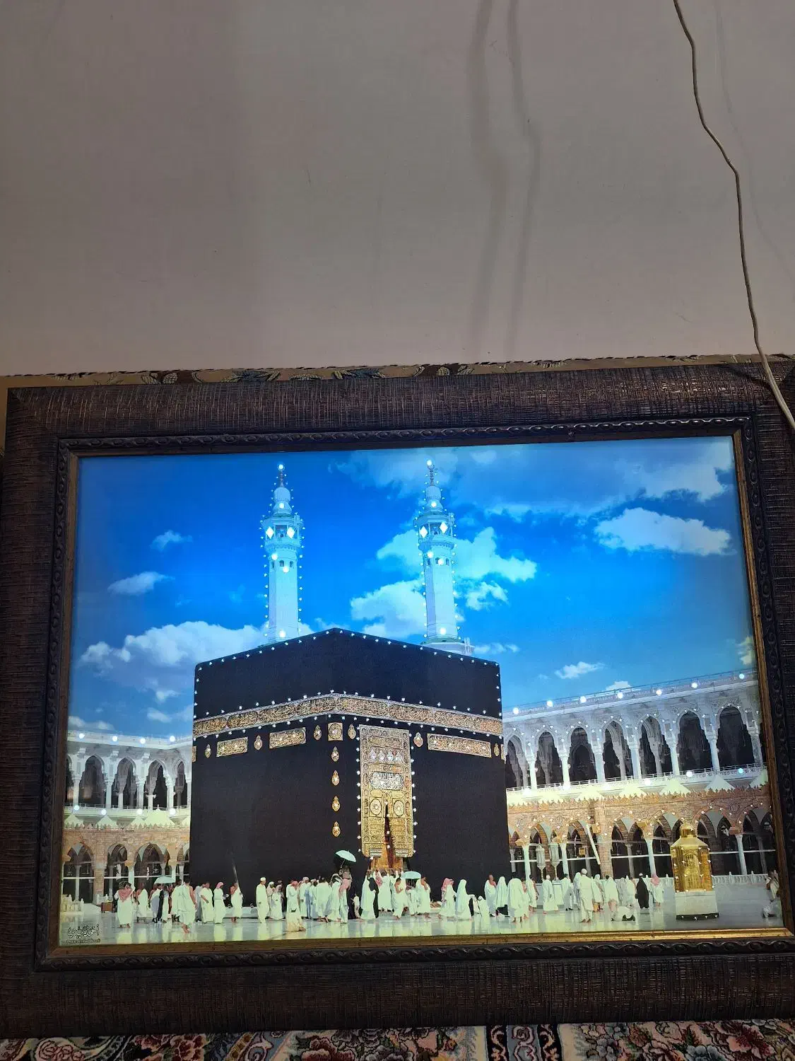 تابلو مکه چراغ دار|تابلو، نقاشی، عکس|شوش, |دیوار