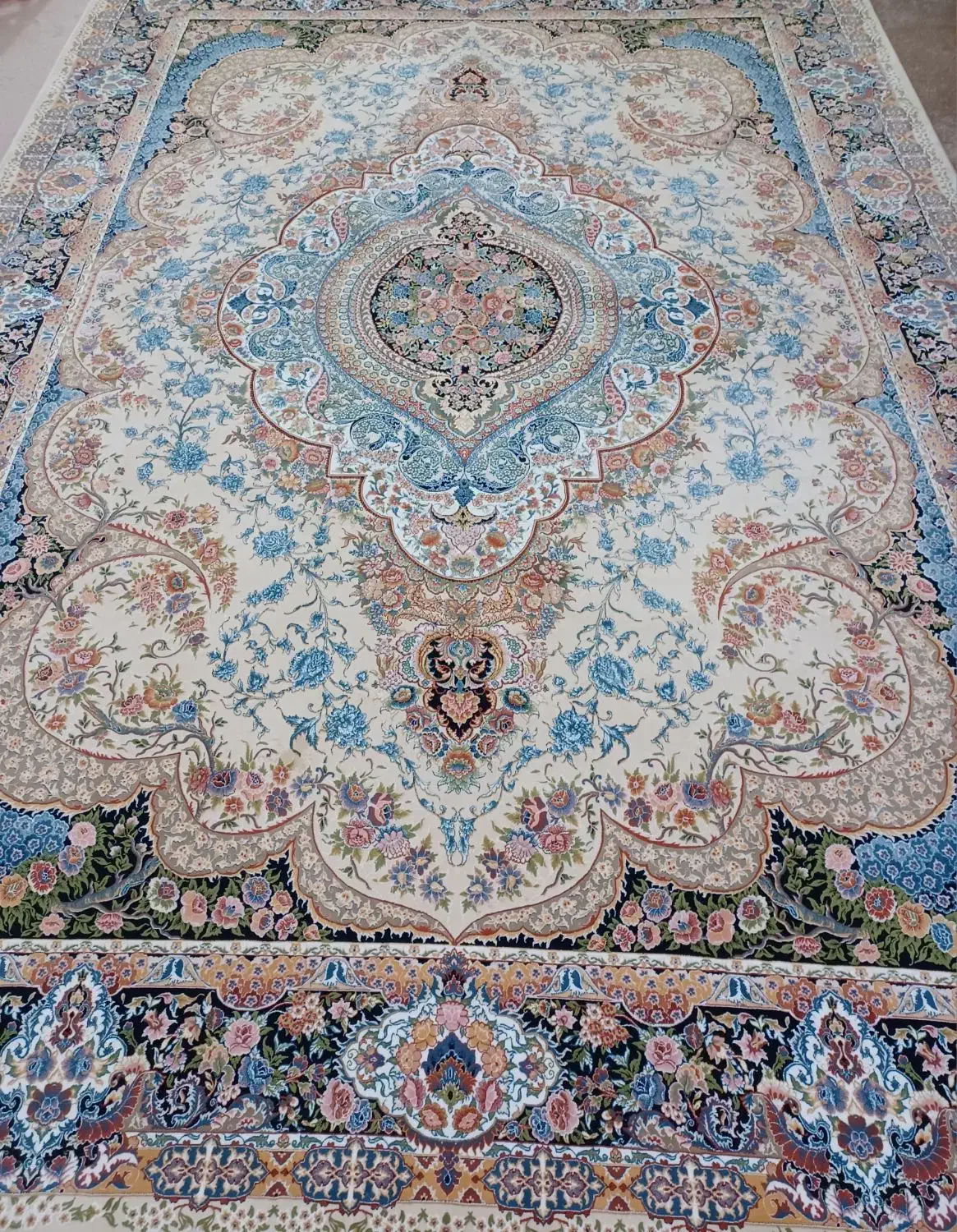 یک تخته فرش نه متری طرح قشنگ و نو|فرش|بندر ماهشهر, |دیوار