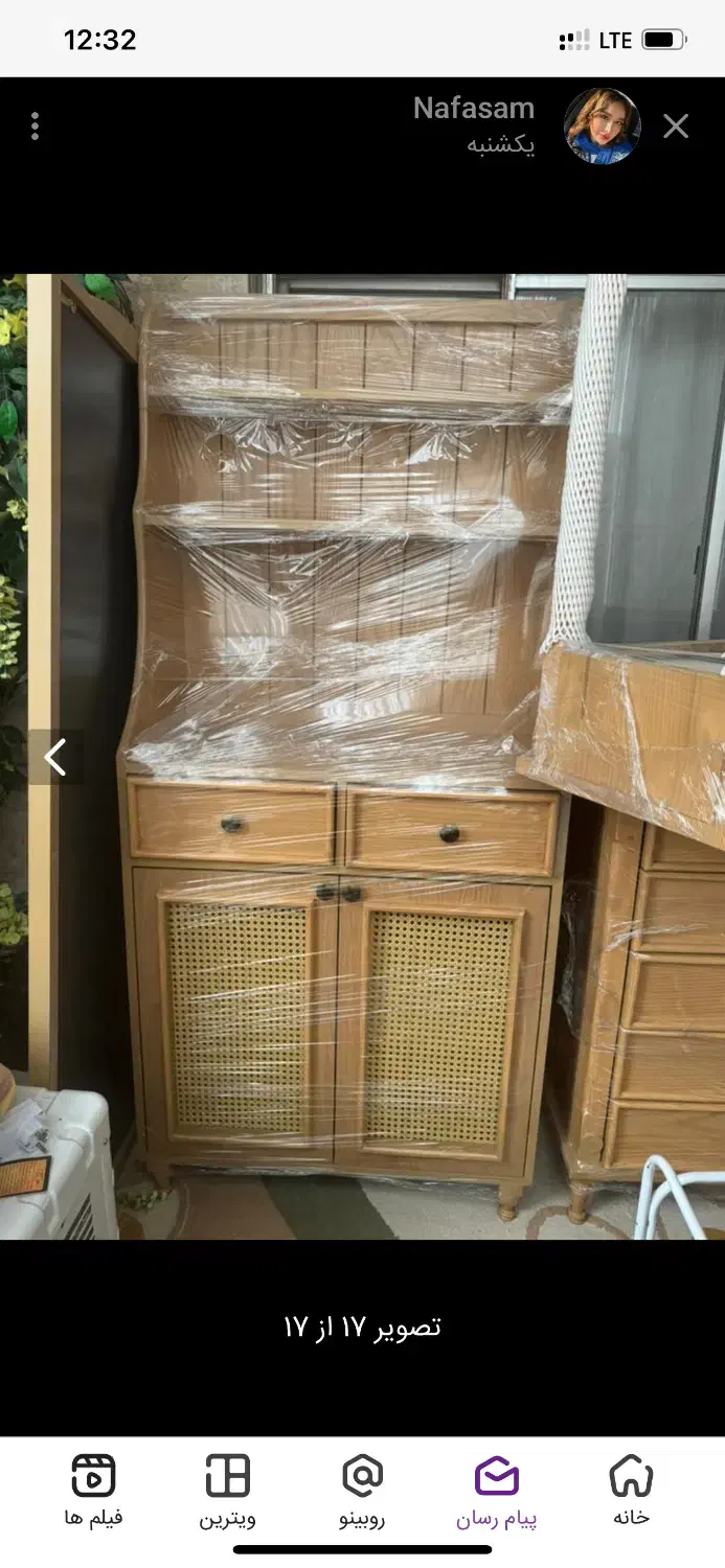 کافی بار چوبی|بوفه، ویترین، کنسول|همدان, |دیوار