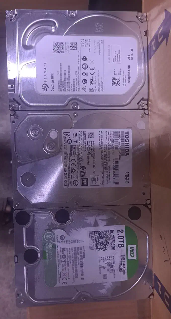 هارد ۱ ترابایت ۲ ترابایت hdd 2tr 1tr کامپیوتر عمده|قطعات و لوازم جانبی رایانه|تهران, میدان ولیعصر|دیوار