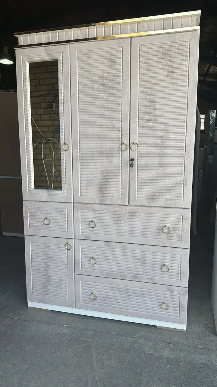 تخت و کمد نوزاد نوجوان دونفره daniyal|تخت و سرویس خواب|شیراز, سلطان آباد|دیوار