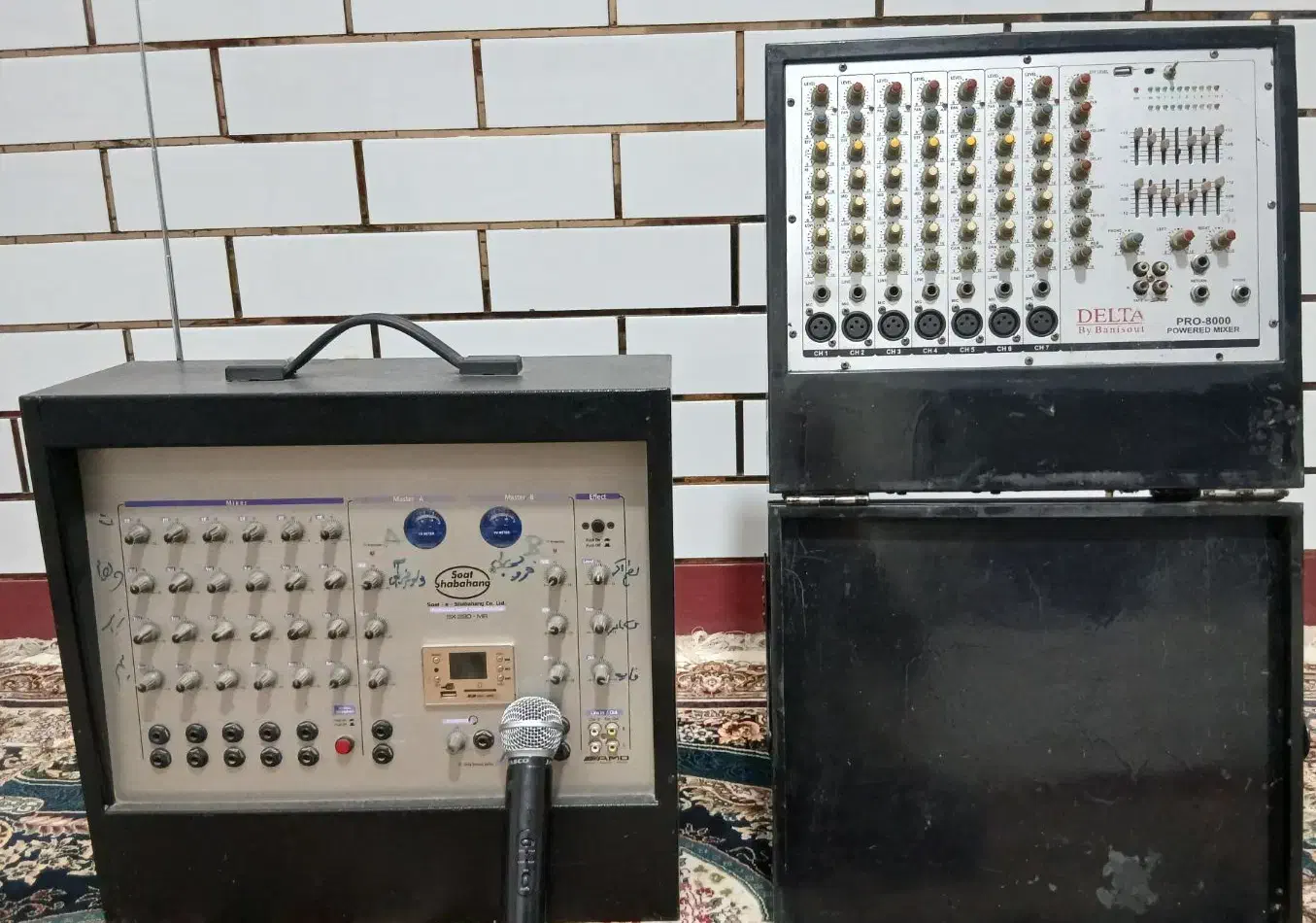 ۲ دستگاه آمپلی فایر شباهنگ و دلتا|صوتی و تصویری|شوشتر, |دیوار