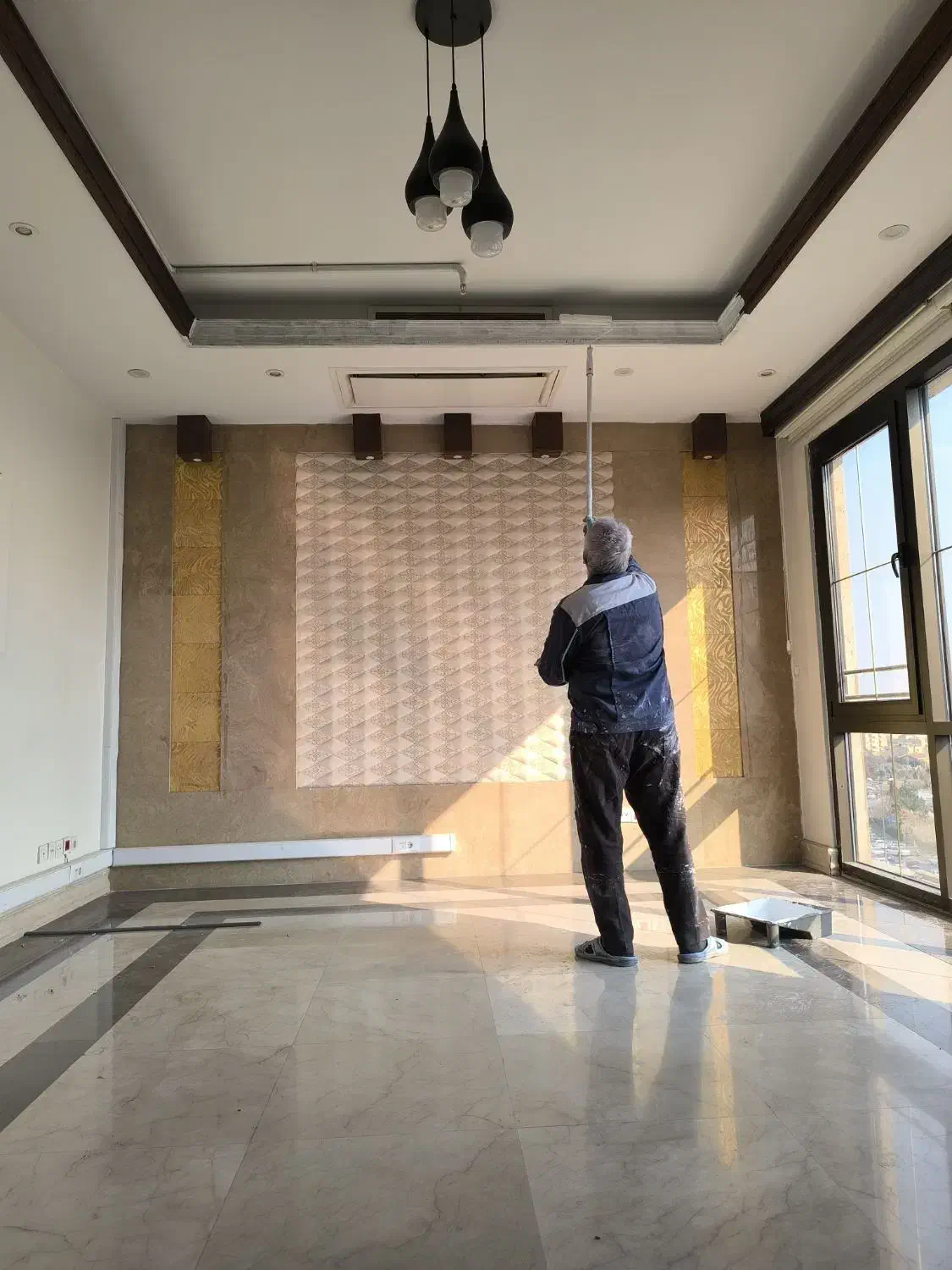 نقاشی ساختمان|خدمات پیشه و مهارت|رباط‌کریم, رباط‌کریم|دیوار