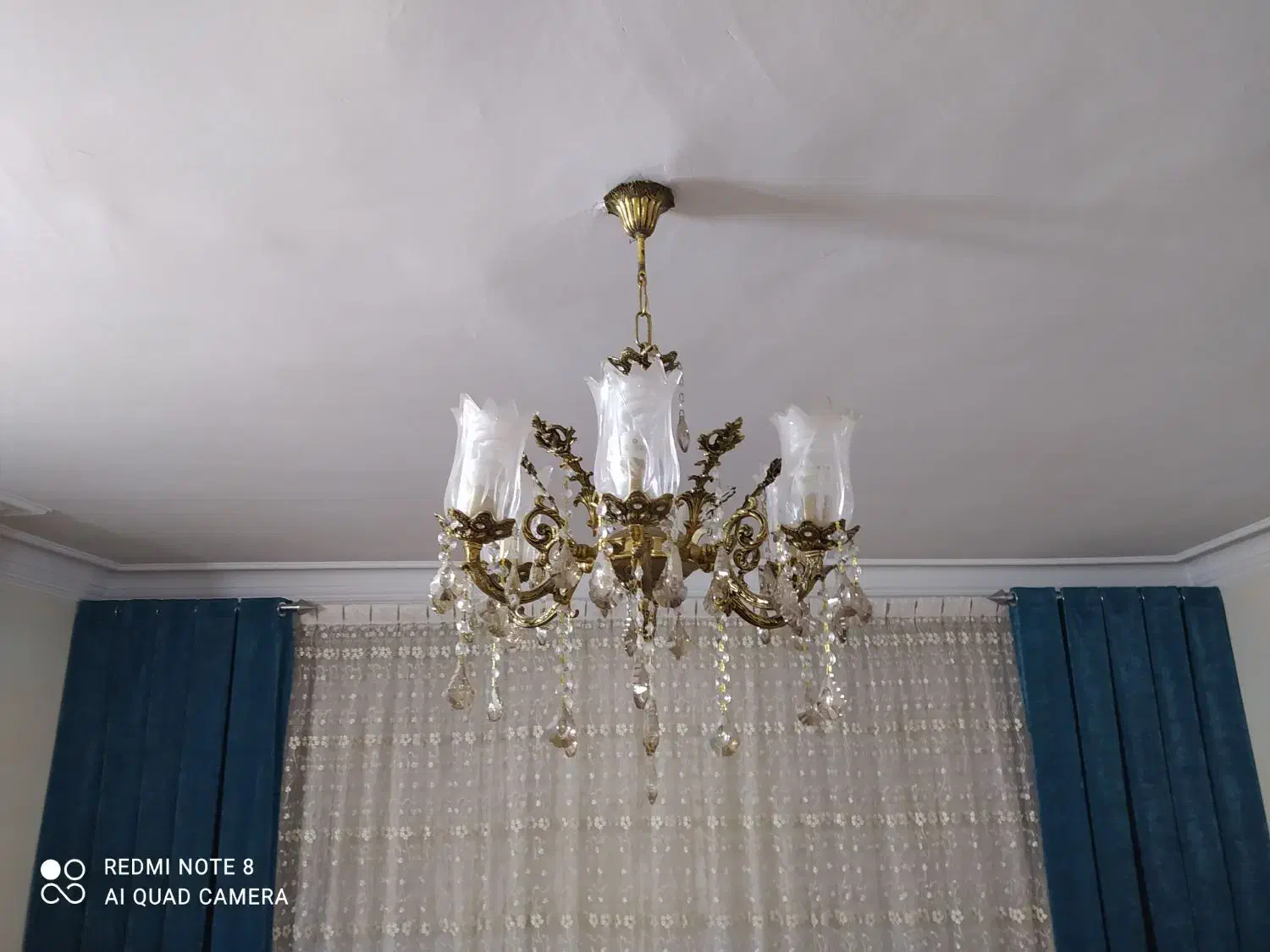 لوستر|لوستر و چراغ آویز|شهریار, شهریار|دیوار