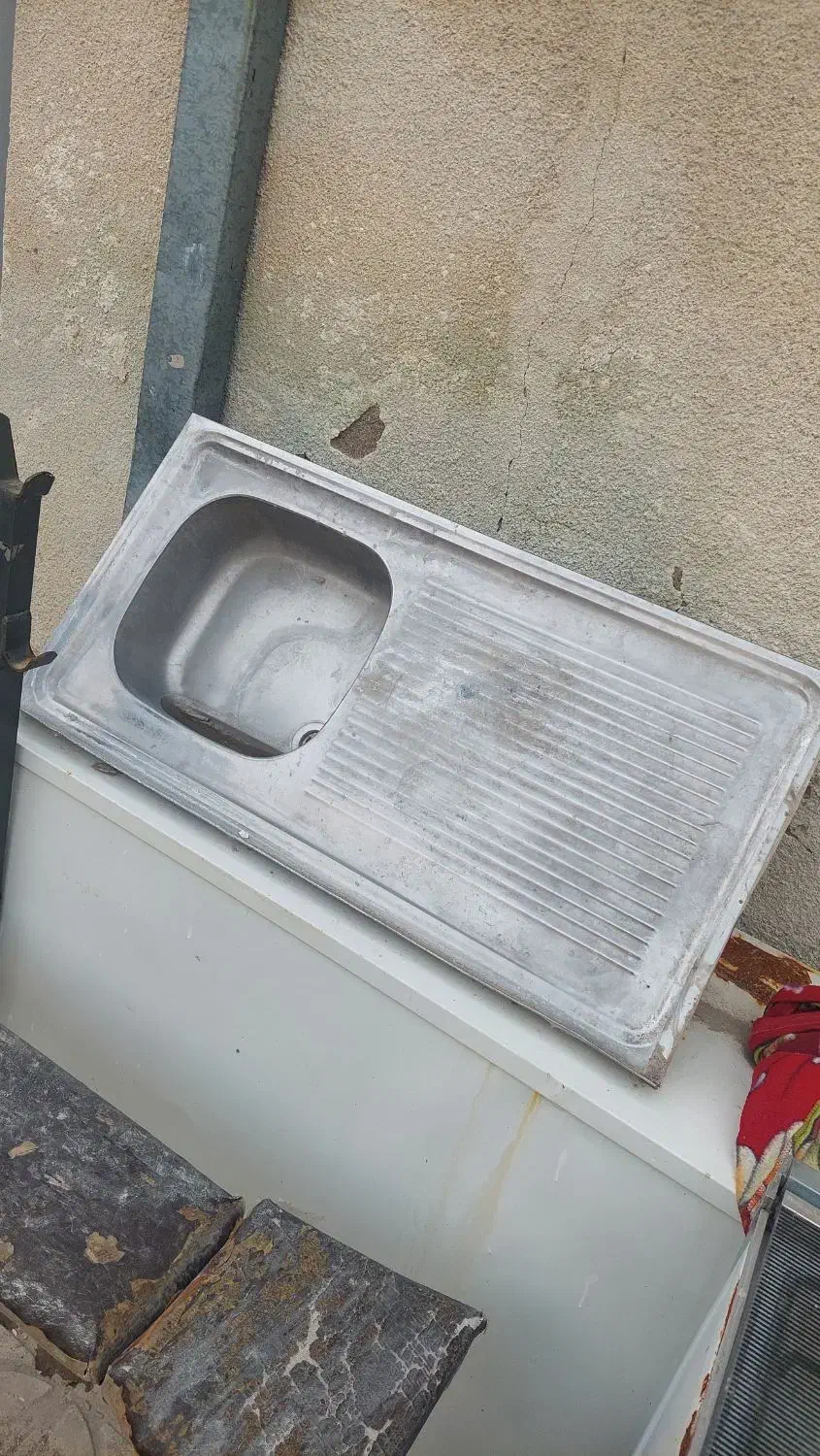 سینگ طرف شویی|آب‌چکان و نظم‌دهنده ظروف|فسا, |دیوار