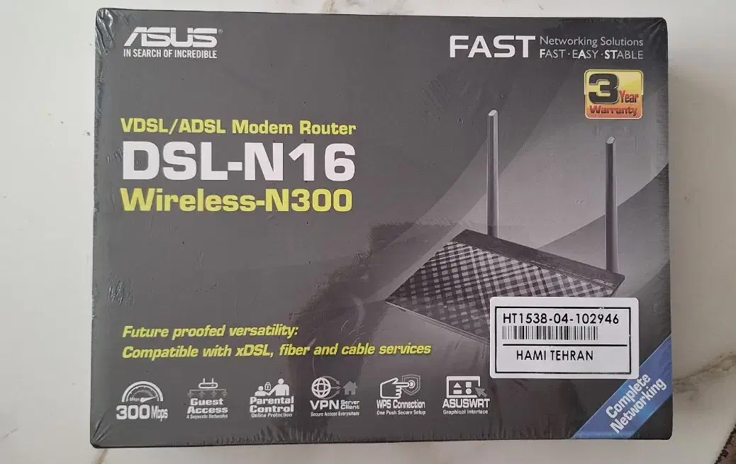 مودم VDSL. /ADSL. ایسوس  ASUS.|مودم و تجهیزات شبکه|شاهین‌شهر, مخابرات (شهید بهشتی)|دیوار