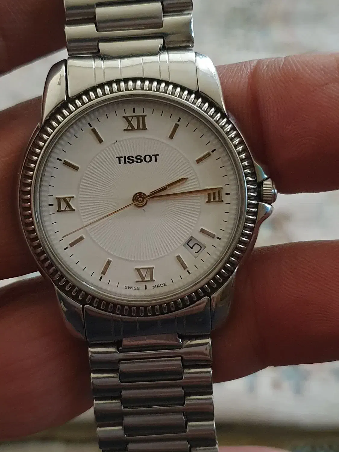 ساعت تیسوت کوارتز اصل سوئیس|ساعت|مهاباد (آذربایجان غربی), |دیوار