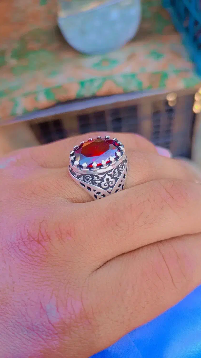 ا انگشتر یاقوت قرمز|جواهرات|زاهدان, |دیوار