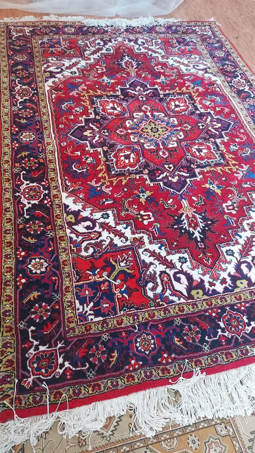 فرش دست باف هریس|فرش|میانه, |دیوار