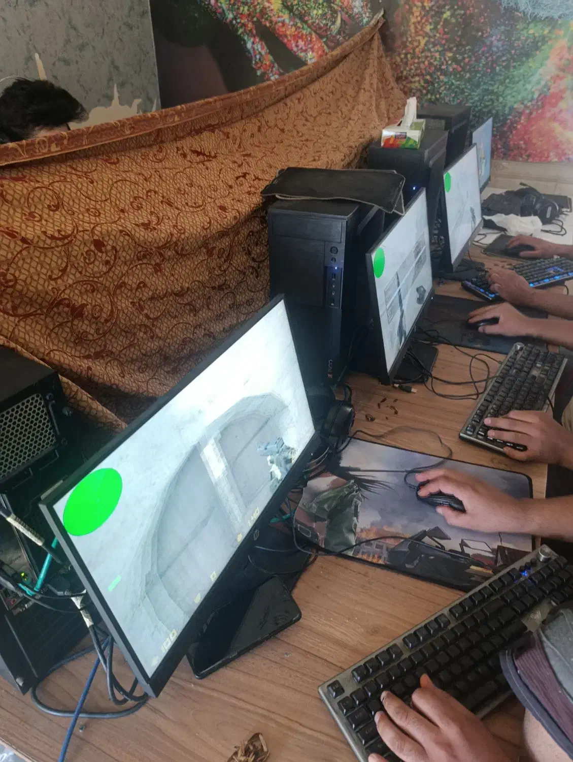 فروش گیمنت 9عدد سیستم موس ایکس7|رایانه رومیزی|زرند, |دیوار