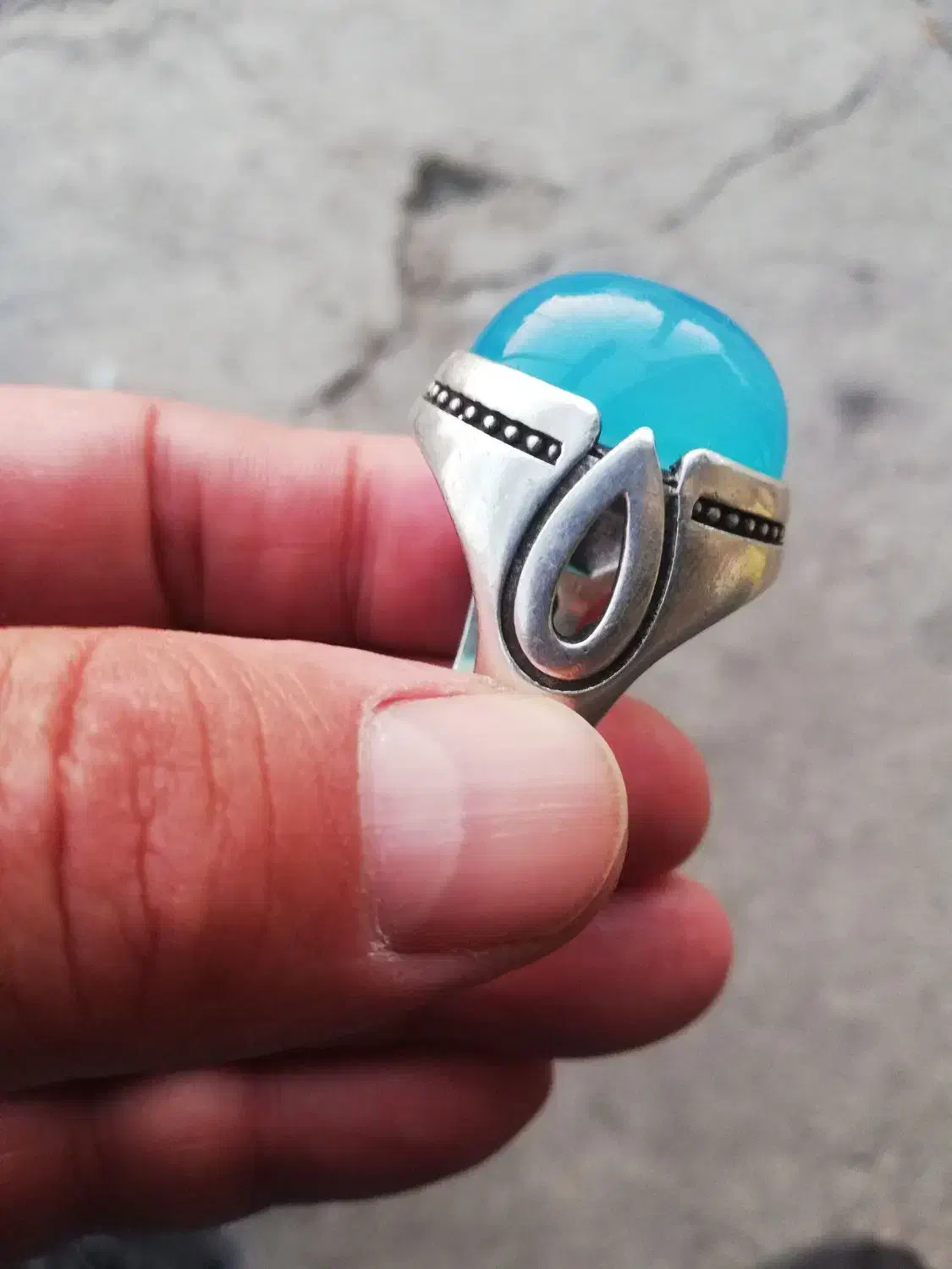 انگشتر زیبا نقره|جواهرات|کرج, اسلام‌آباد|دیوار