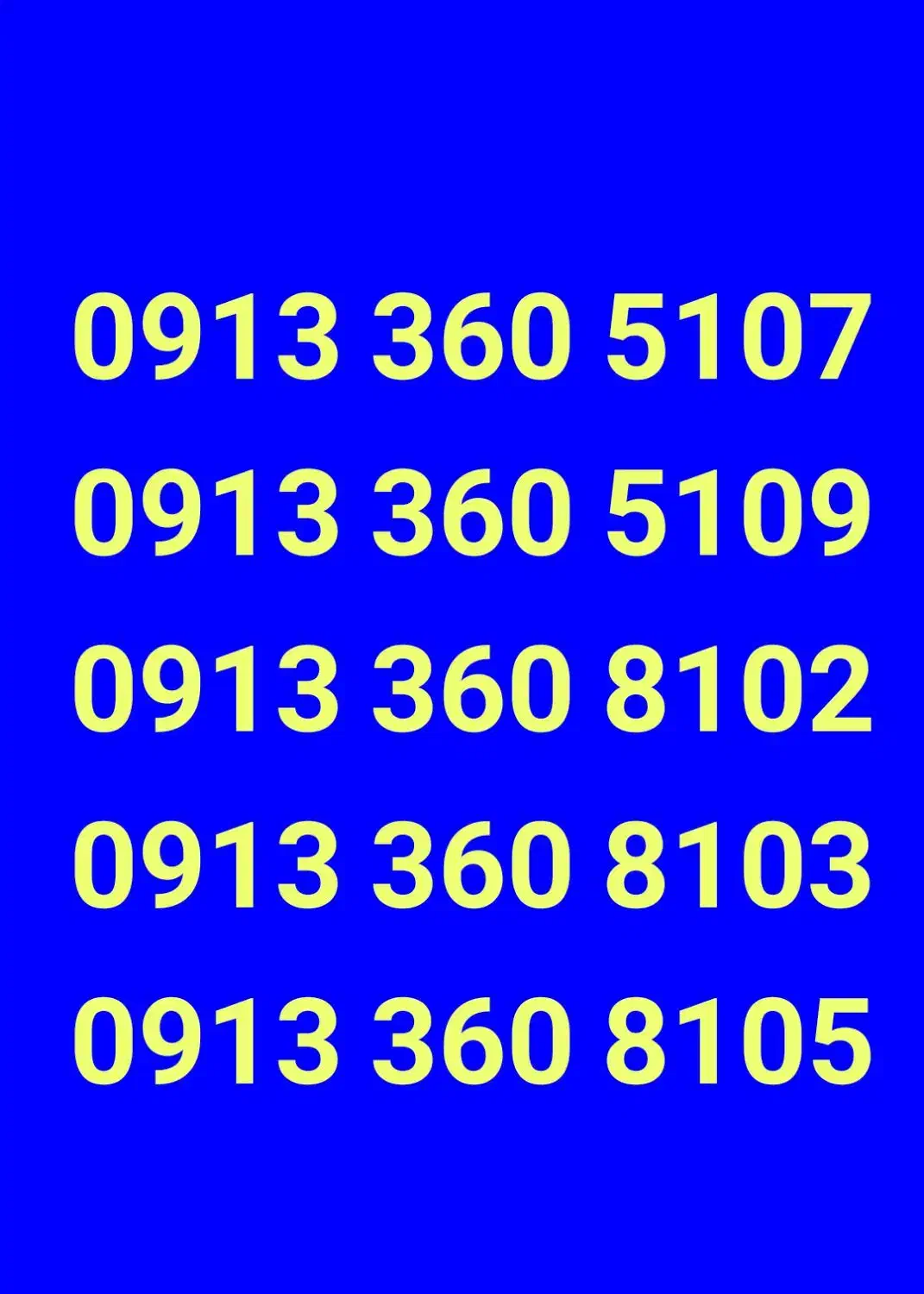 ۰۹۱۳۳۶۰۵۱۰۷|سیمکارت|کاشان, شهدا|دیوار