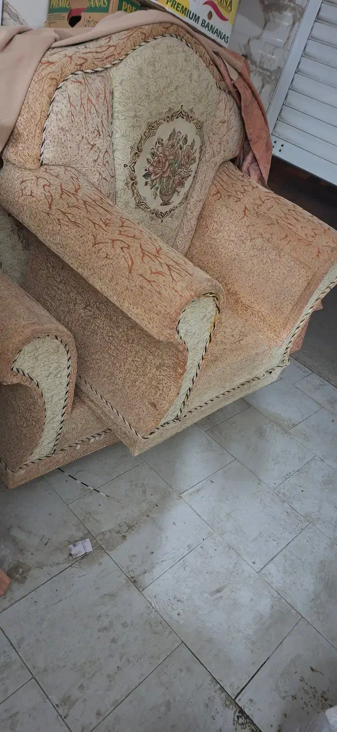 مبل ۷ نفره سالم|مبلمان خانگی و میز عسلی|سمنان, |دیوار