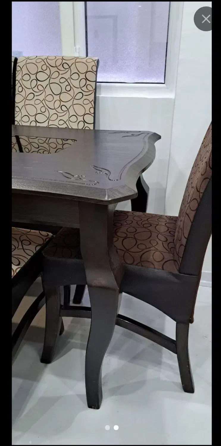 سرویس غذاخوری ۶ نفره|میز و صندلی غذاخوری|کارون, |دیوار