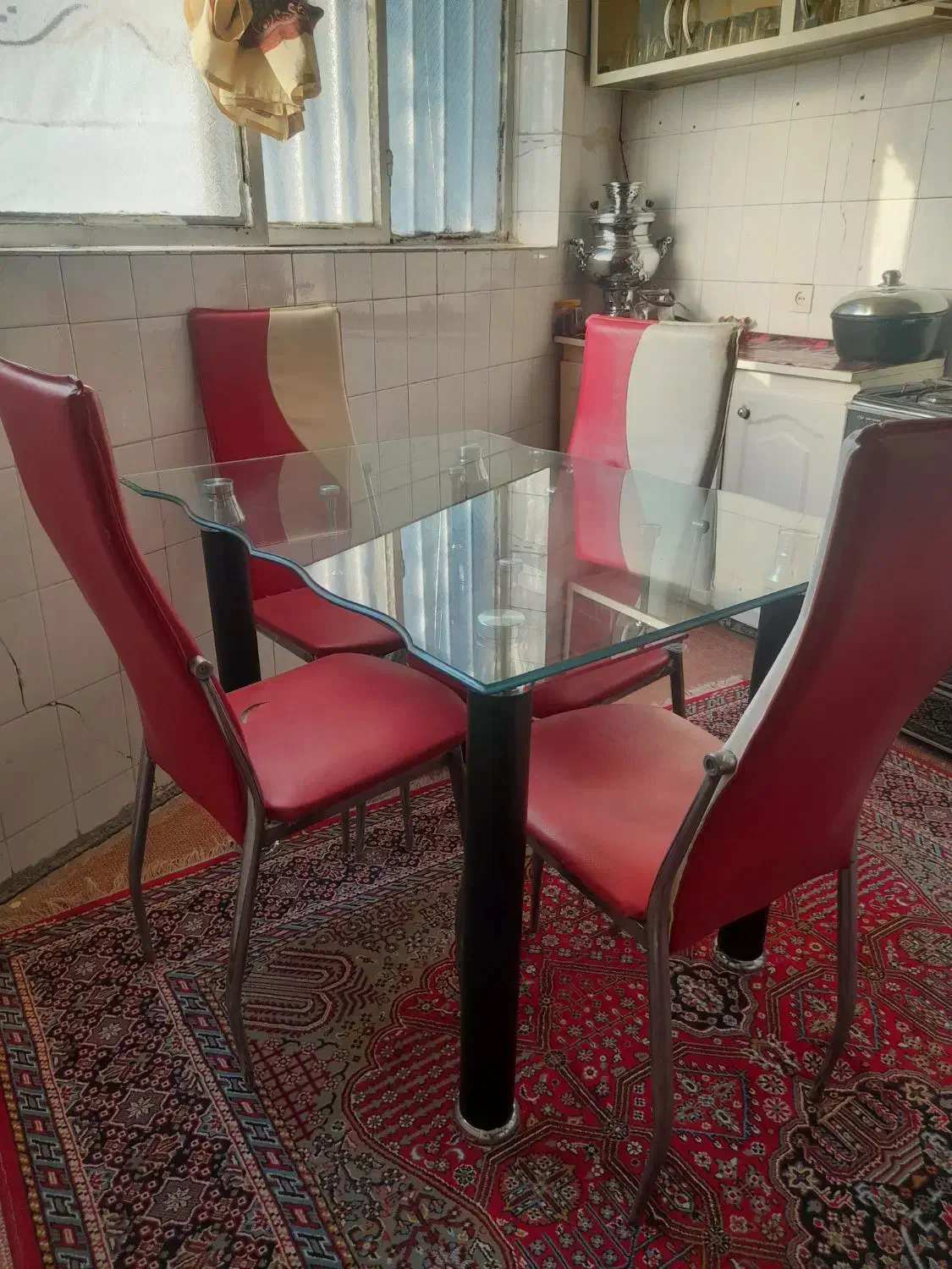 میز نهار خوری|میز و صندلی غذاخوری|کرمانشاه, |دیوار