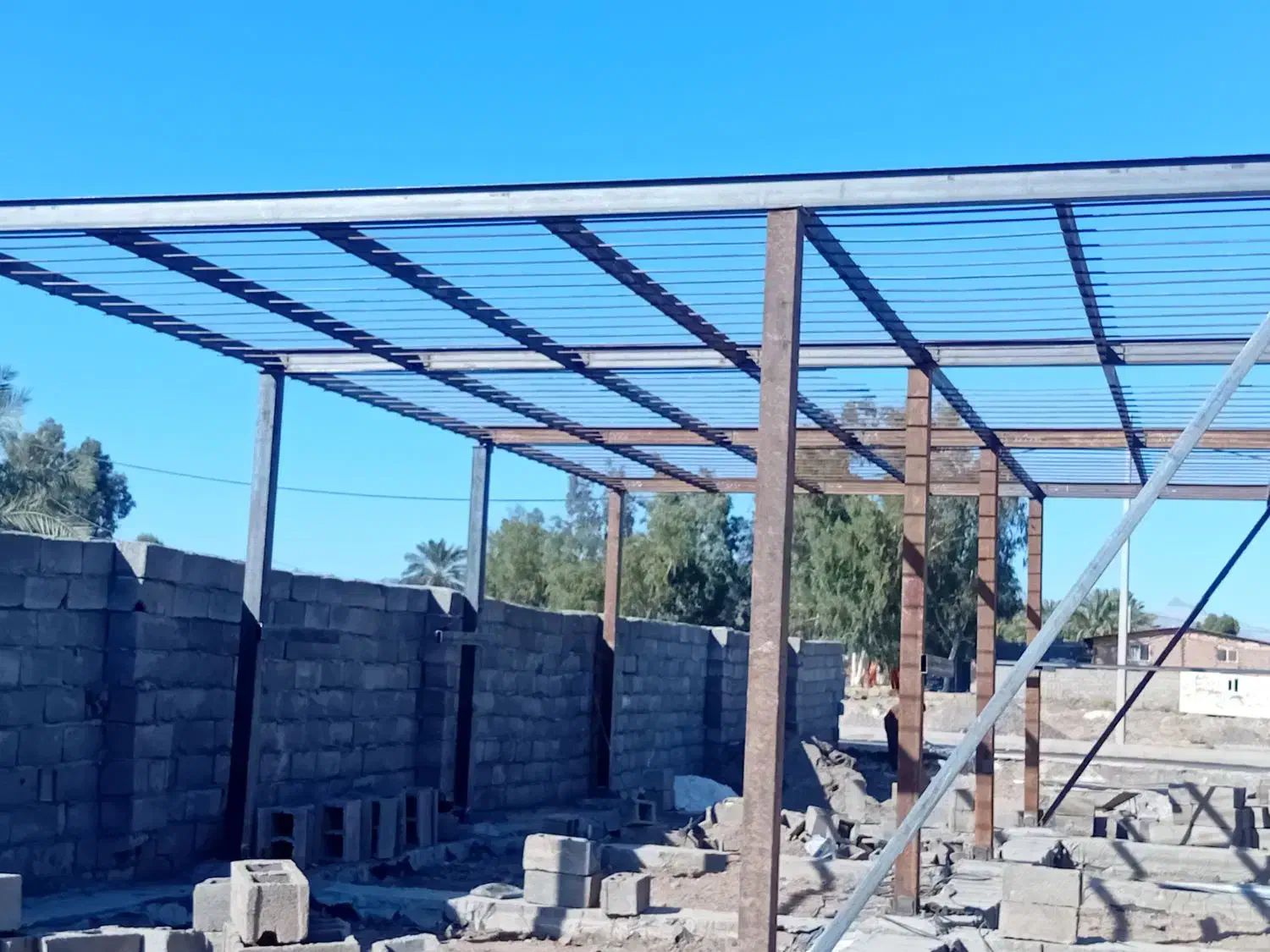 سلام جوشکاری انواع اسکلت وسوله|خدمات پیشه و مهارت|بم, |دیوار