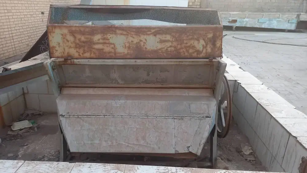 چرخ پسته پوست کنی ۶ تن کارا|ماشین‌آلات صنعتی|رفسنجان, |دیوار