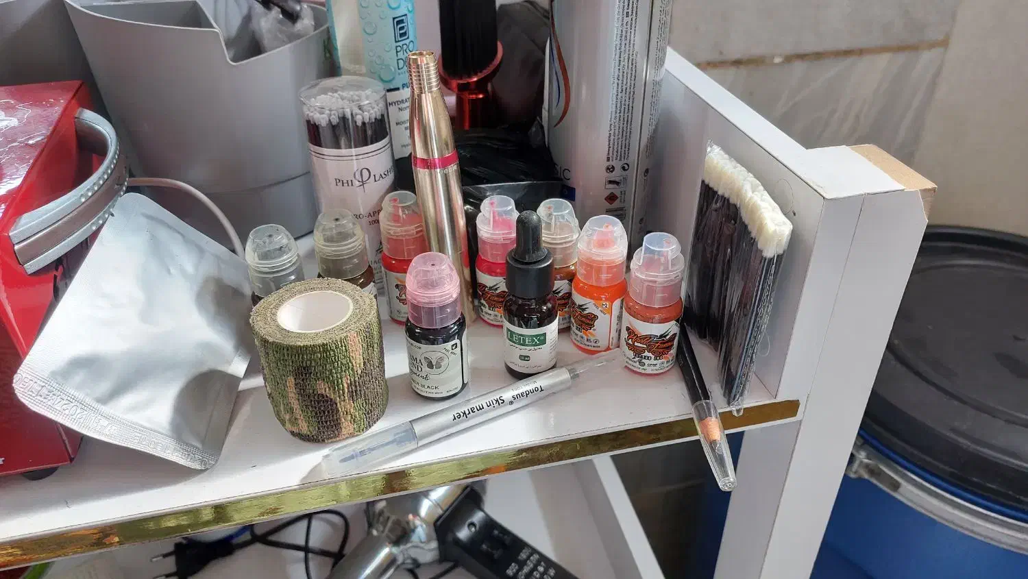 وسایل تتو صورت و بدن کامل|آرایشی، بهداشتی، درمانی|اردکان, |دیوار