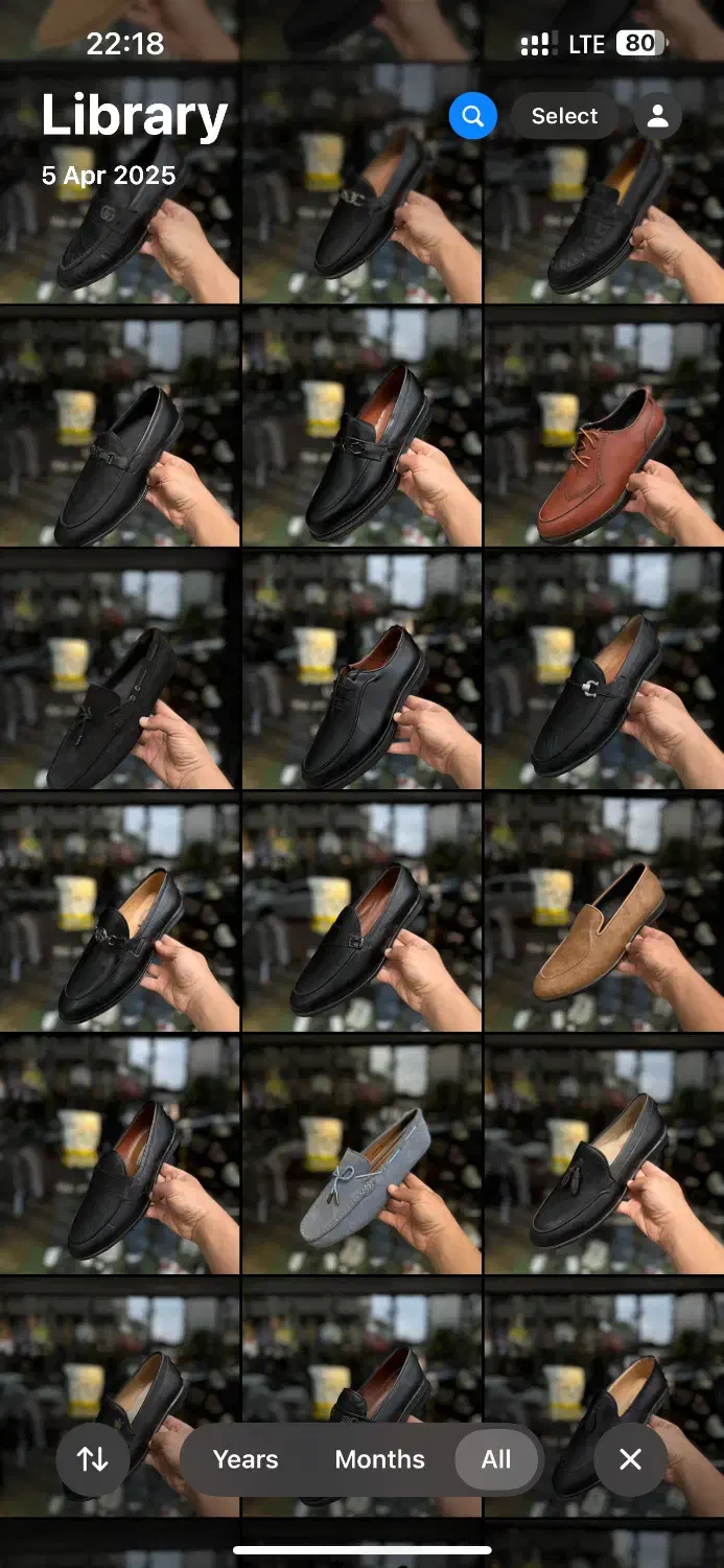 تعداد کفش مجلسی|کیف، کفش، کمربند|رشت, شهریاران|دیوار