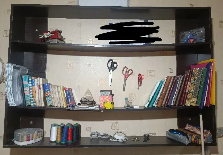 قفسه کتابخانه ویترین|کتابخانه، شلف، قفسههای دیواری|اراک, |دیوار