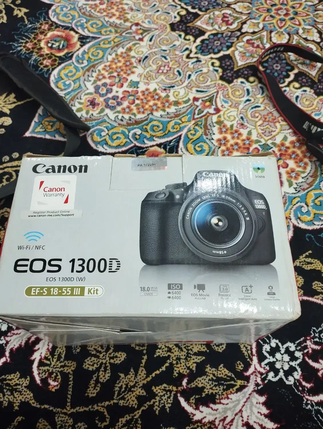 یک عدد دوربین canon 1300Dبه فروش میرسد|دوربین عکاسی و فیلم‌برداری|شوشتر, |دیوار