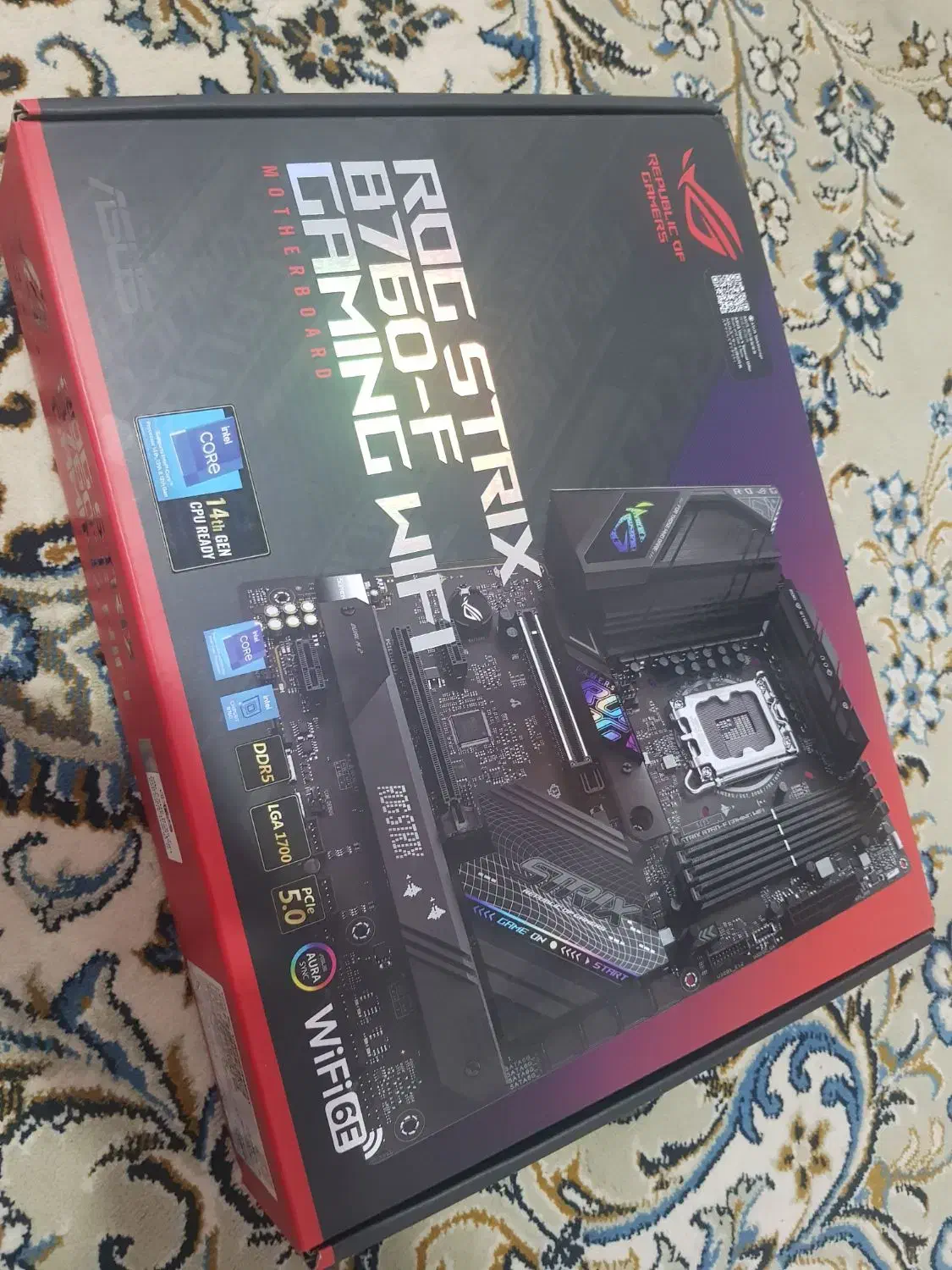 مادربرد Asus Rog Strix B760-F Gaming Wifi|قطعات و لوازم جانبی رایانه|اصفهان, پزوه|دیوار