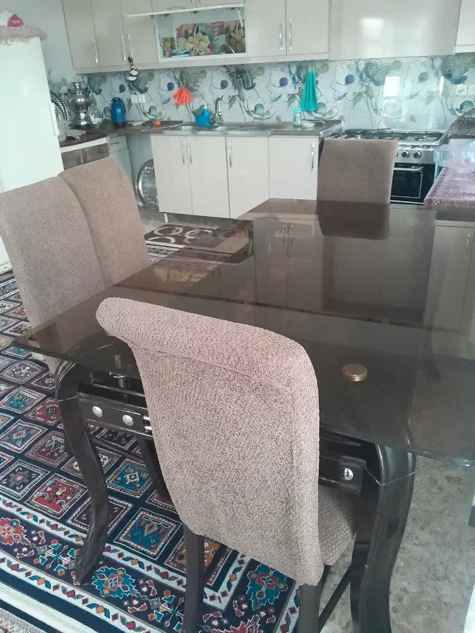 میز غذاخوری|میز و صندلی غذاخوری|قره چای, |دیوار