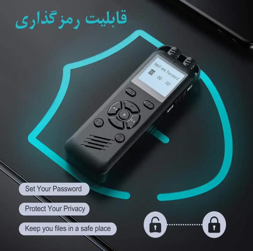 رکوردر صدا recorder|پخش‌کننده همراه|گلستان (تهران), |دیوار