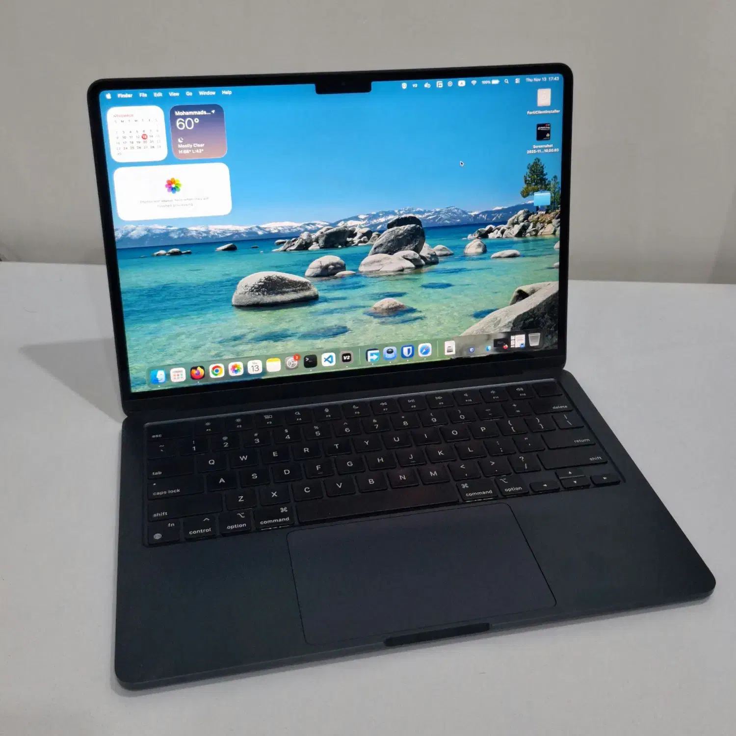 Apple MacBook Air M3 2024 مشکی 8/256|رایانه همراه|تهران, طرشت|دیوار