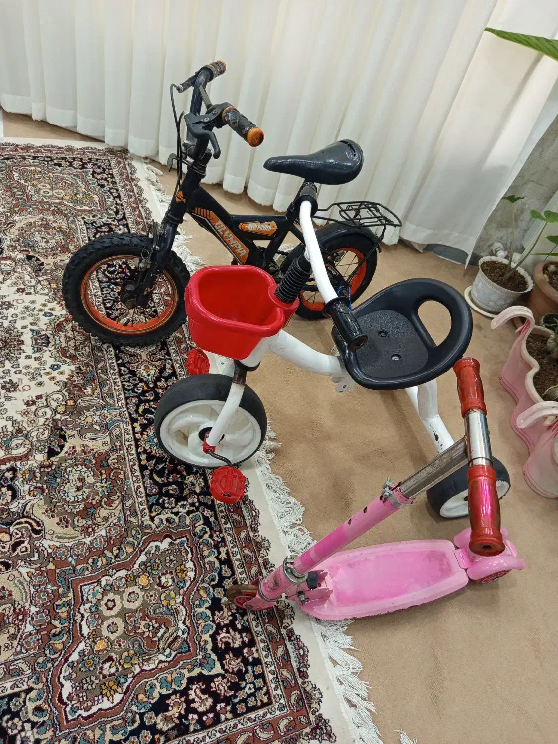 دوچرخه بچه 3عددسالم|دوچرخه، اسکیت، اسکوتر|سقز, |دیوار