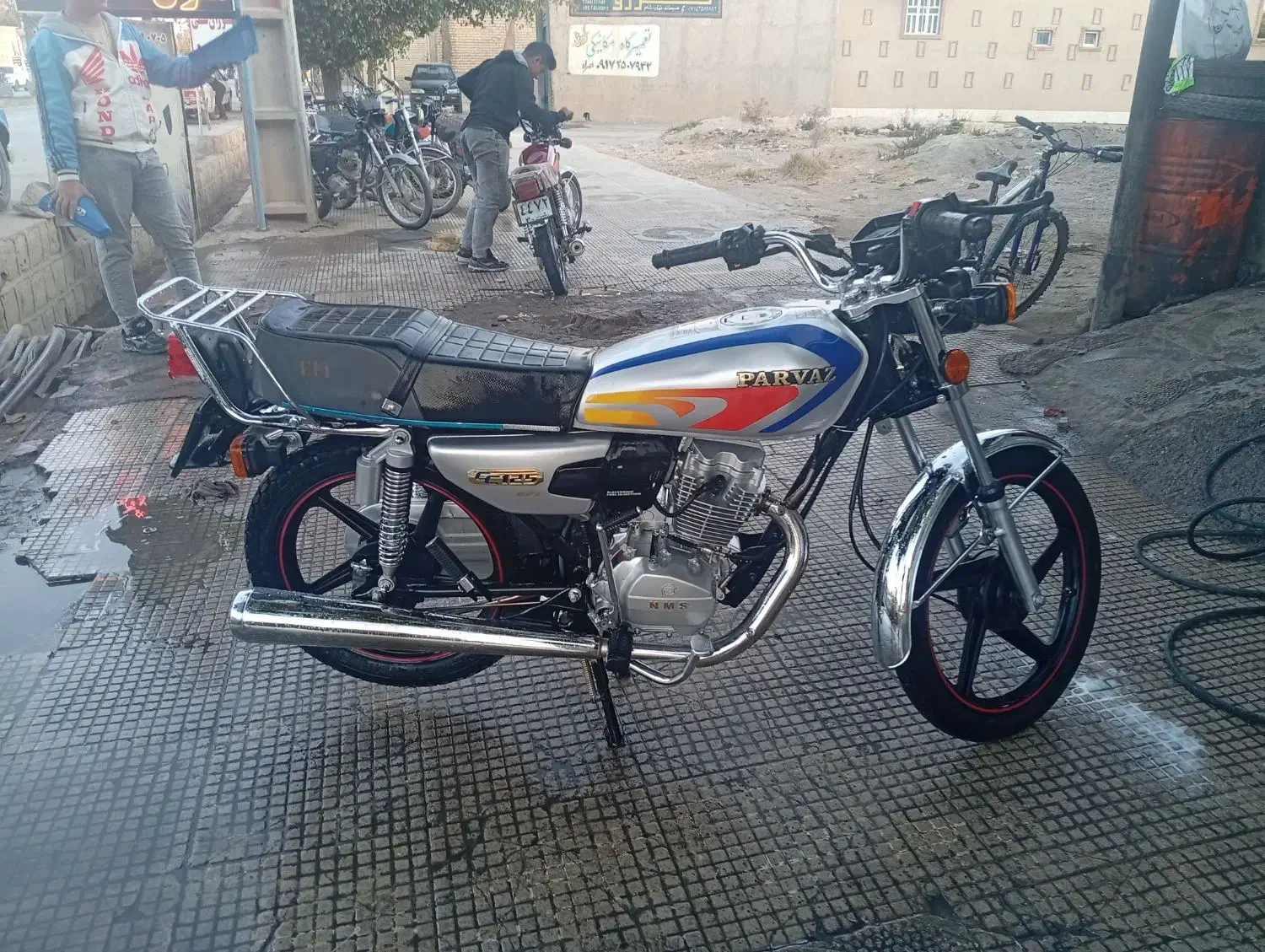 پرواز ۱۲۵ استارتی شهرستان پاسارگاد آرامگاه کوروش|موتورسیکلت|پاسارگاد, |دیوار