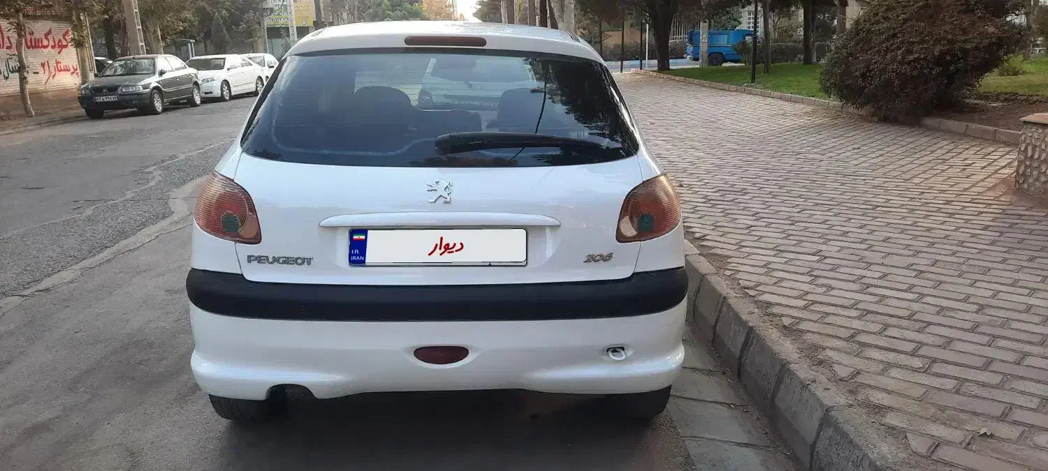 پژو ۲۰۶ تیپ ۵ تیوفایو درحد|خودرو سواری و وانت|نیشابور, شهرک فرهنگیان|دیوار