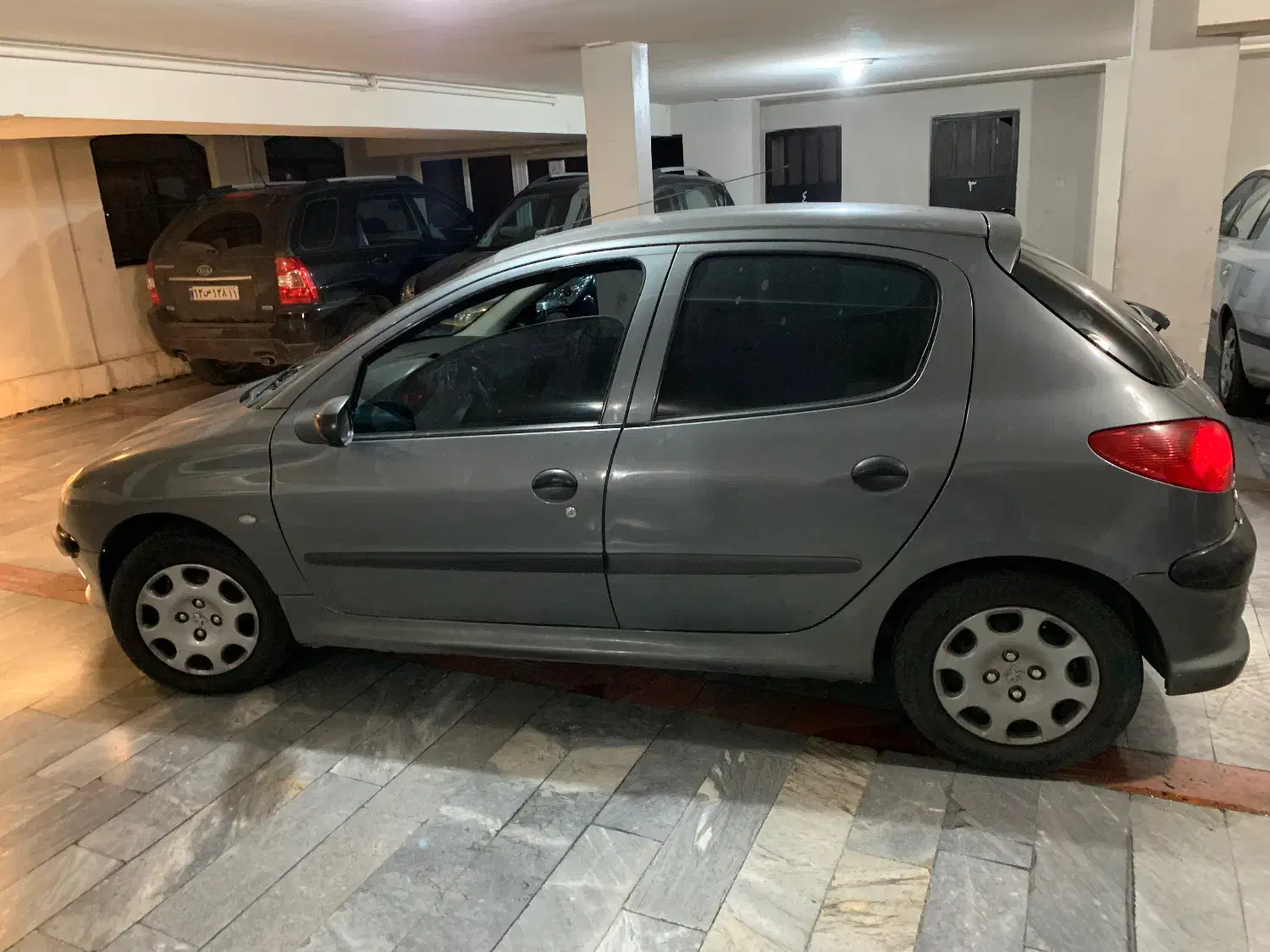 206 تیپ ۵ ۹۶|خودرو سواری و وانت|تهران, اختیاریه|دیوار