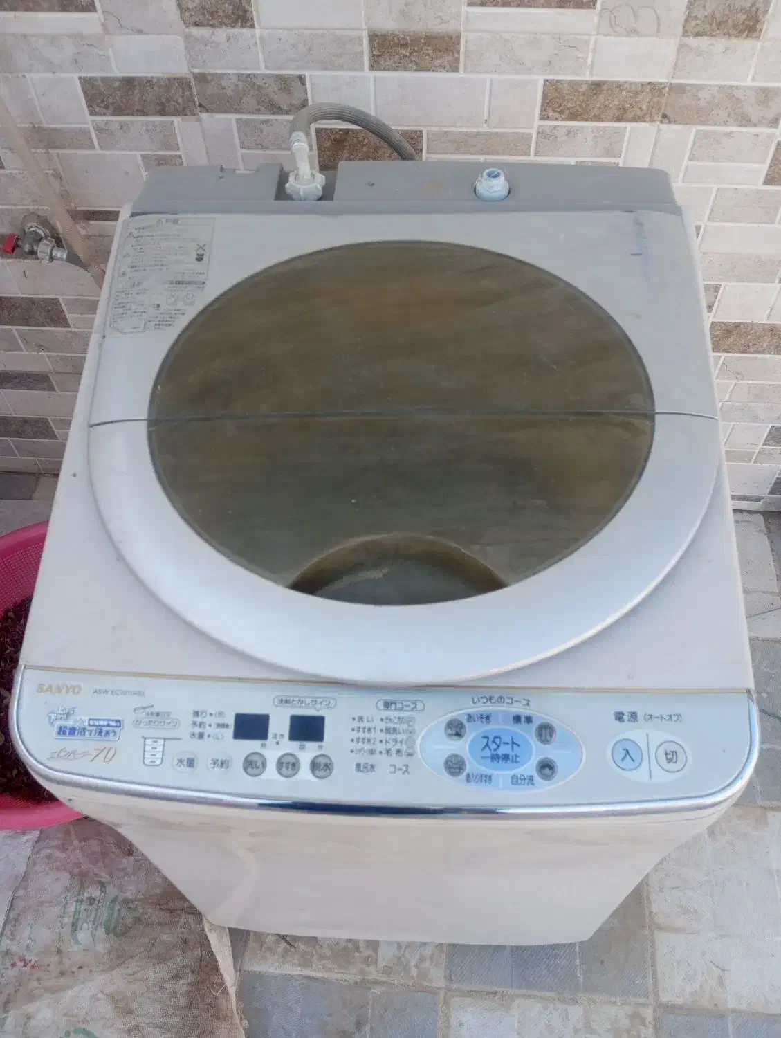 لباسشویی تمام اتوماتیک سانیو ژاپنی|ماشین لباسشویی و خشک‌کن لباس|زابل, |دیوار