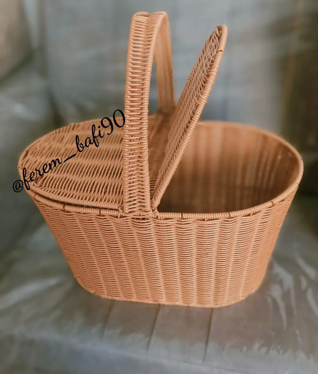 سبدای دست بافت بسیار زیبا|صنایع دستی و سایر لوازم تزئینی|نیشابور, مازول|دیوار