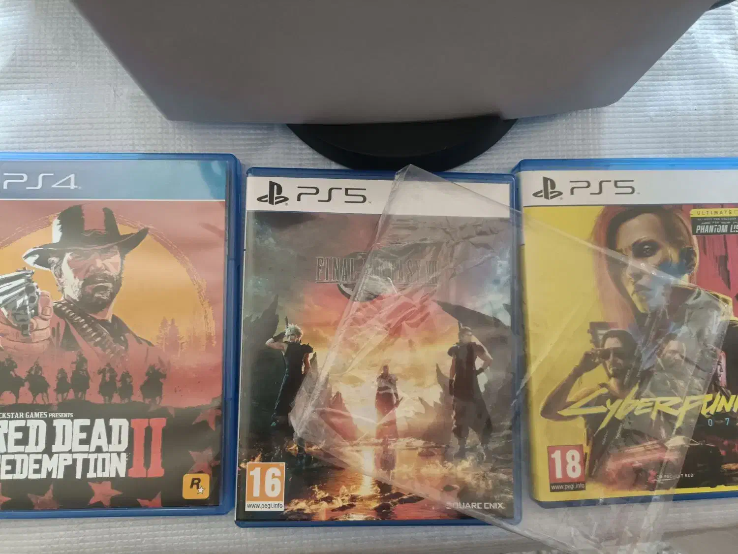 دیسک بازی Ps4Ps5Final Fantasy.cyber.reddead2|کنسول، بازی ویدئویی و آنلاین|شیراز, فرودگاه شهید دستغیب شیراز|دیوار