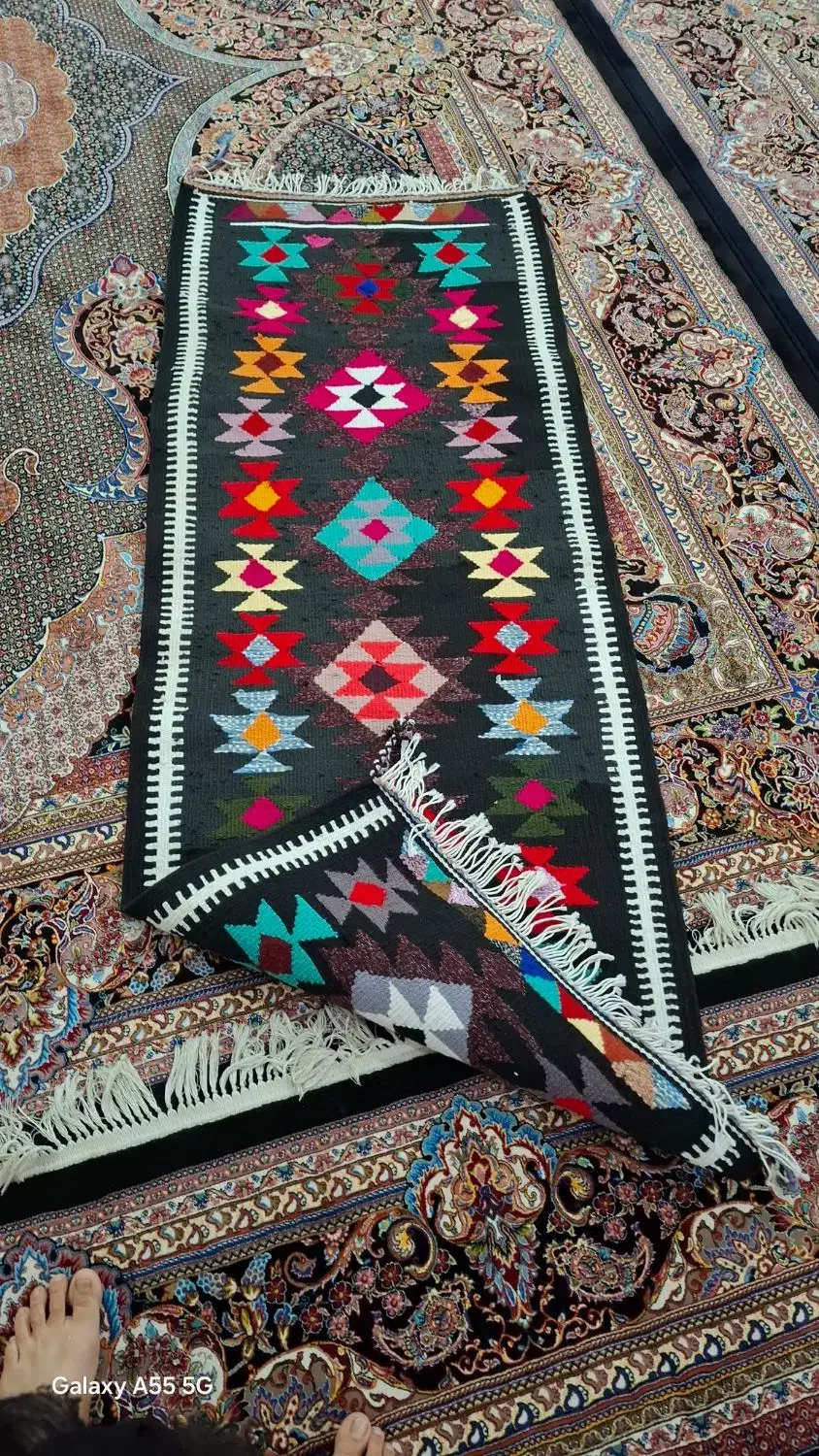 گلیم|گلیم، جاجیم، گبه|کوهدشت, |دیوار