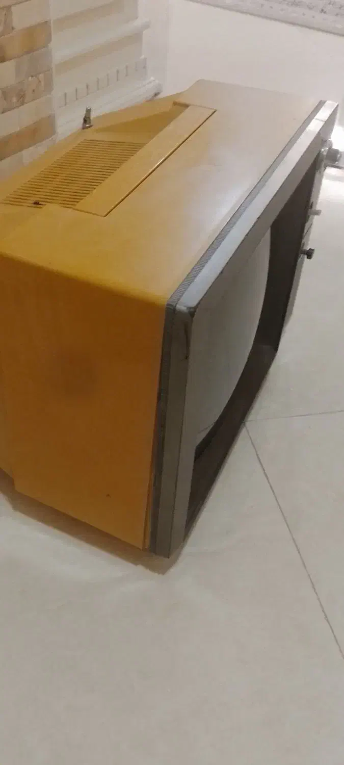 تلوزیون قدیمی سیاه وسفید|تلویزیون و پروژکتور|دلیجان, |دیوار